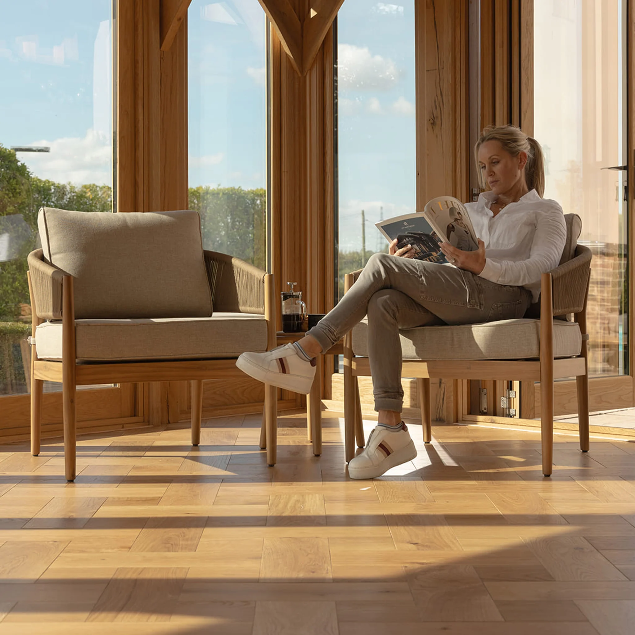 Maze Porto 2 Seat Lounge Set - Image 17
