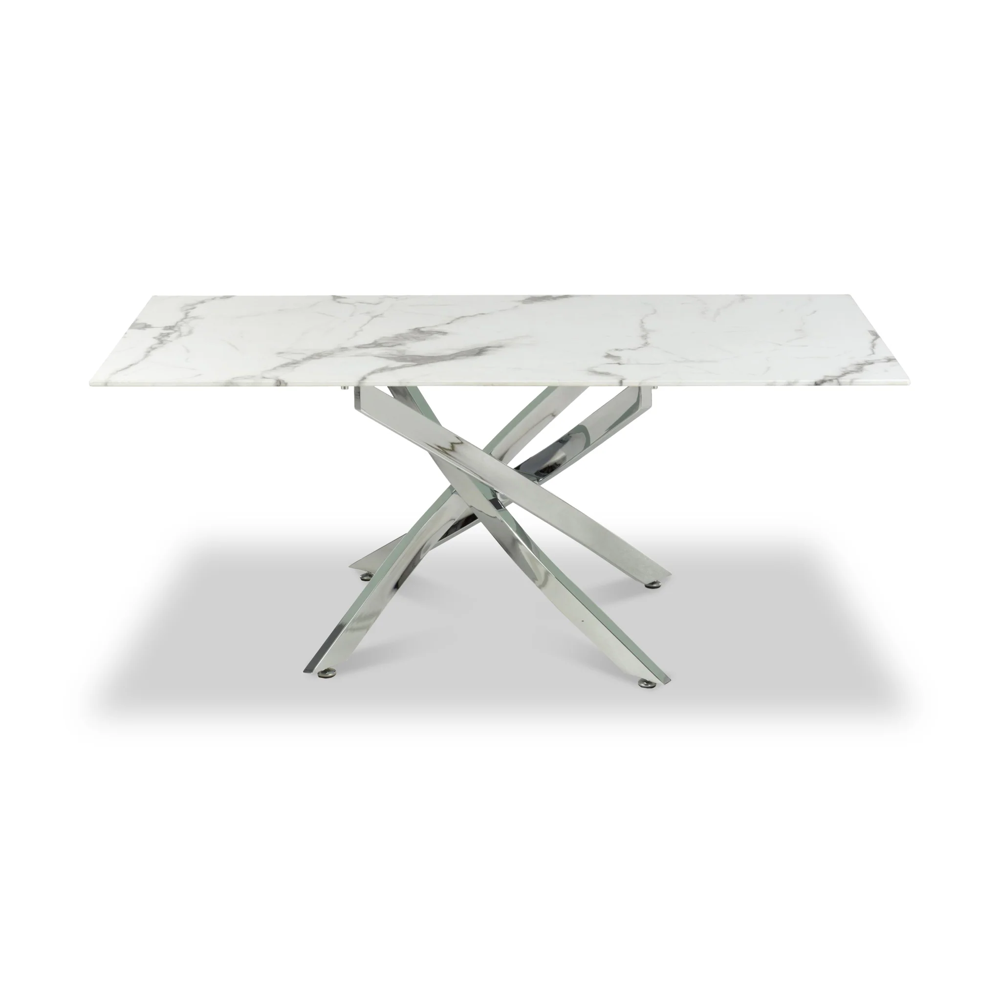 Melody Marble Effect Coffee Table - Image 7