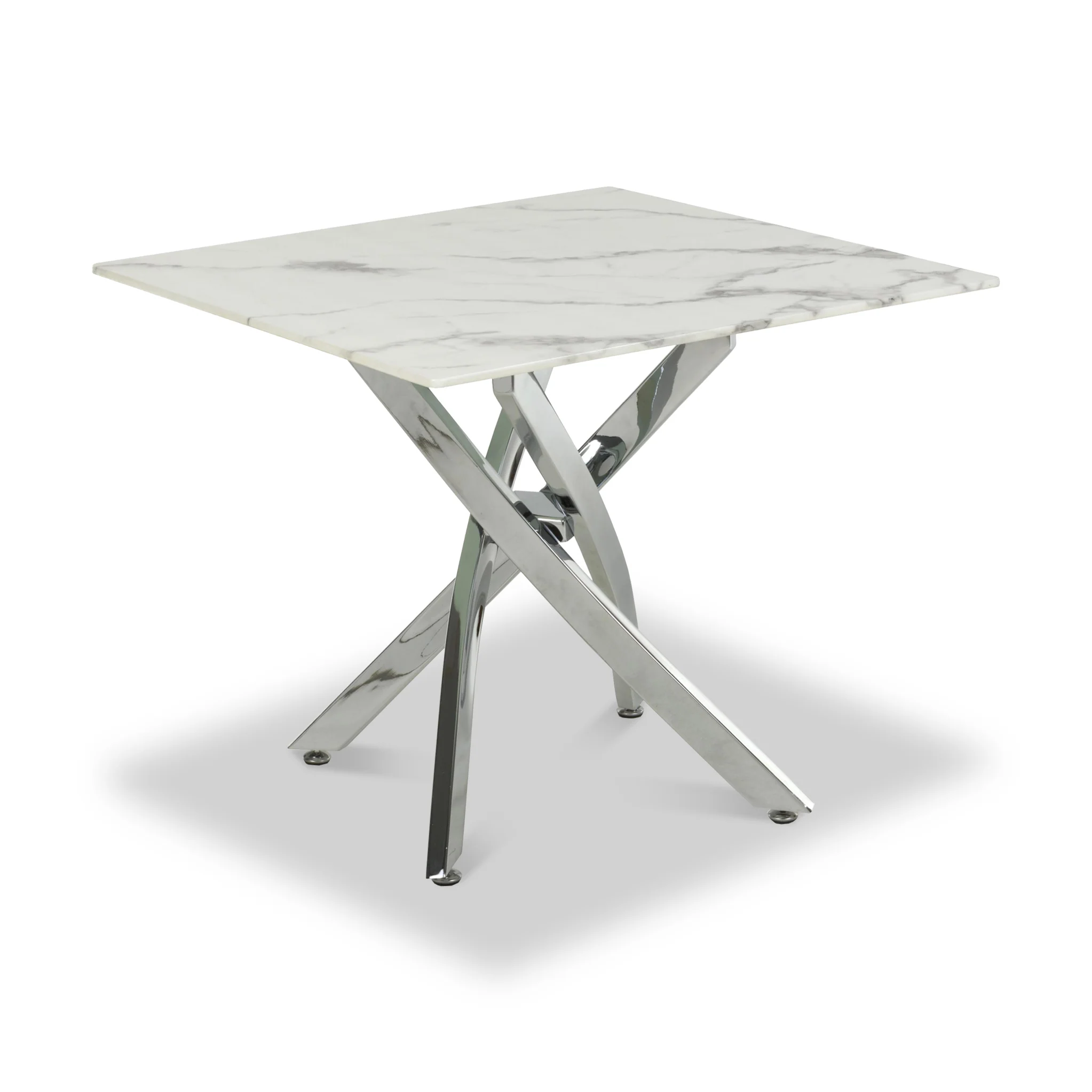 Melody Marble Effect Side Table - Image 4