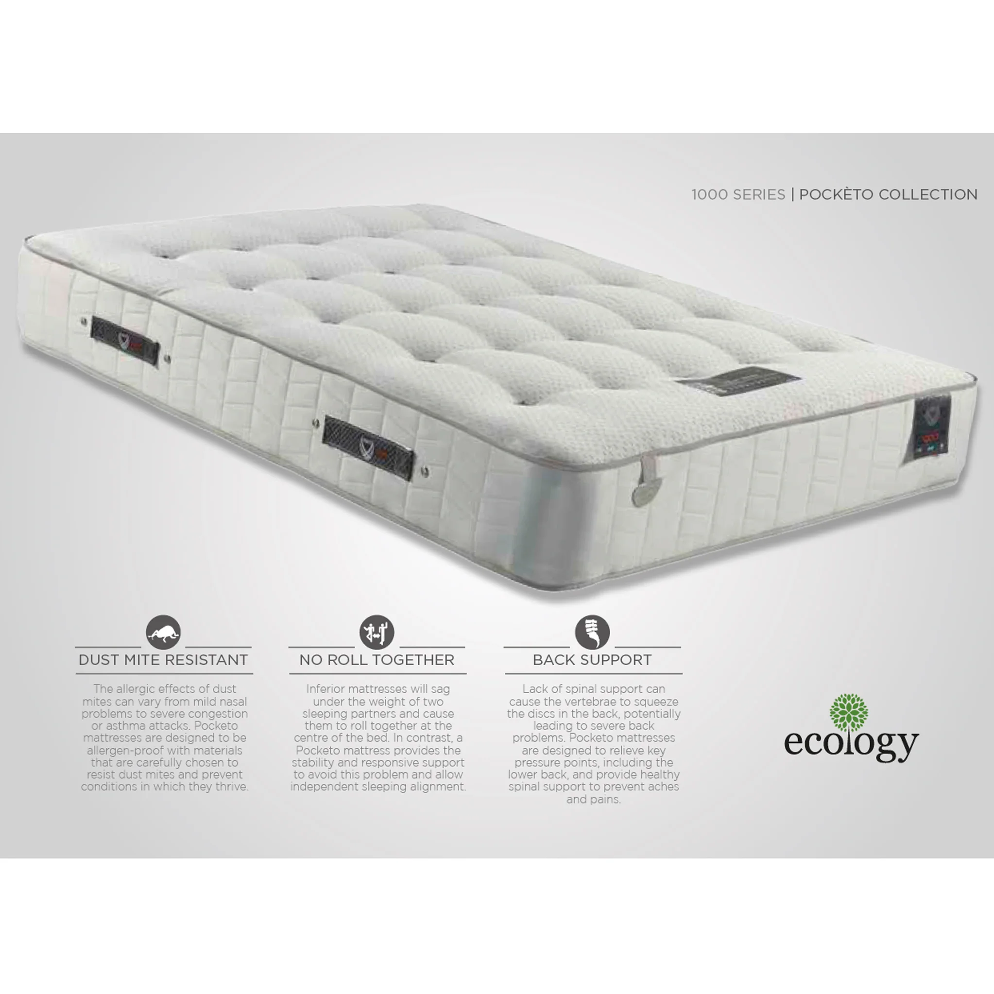 Memory Pocket 1000 Mattress - Image 5