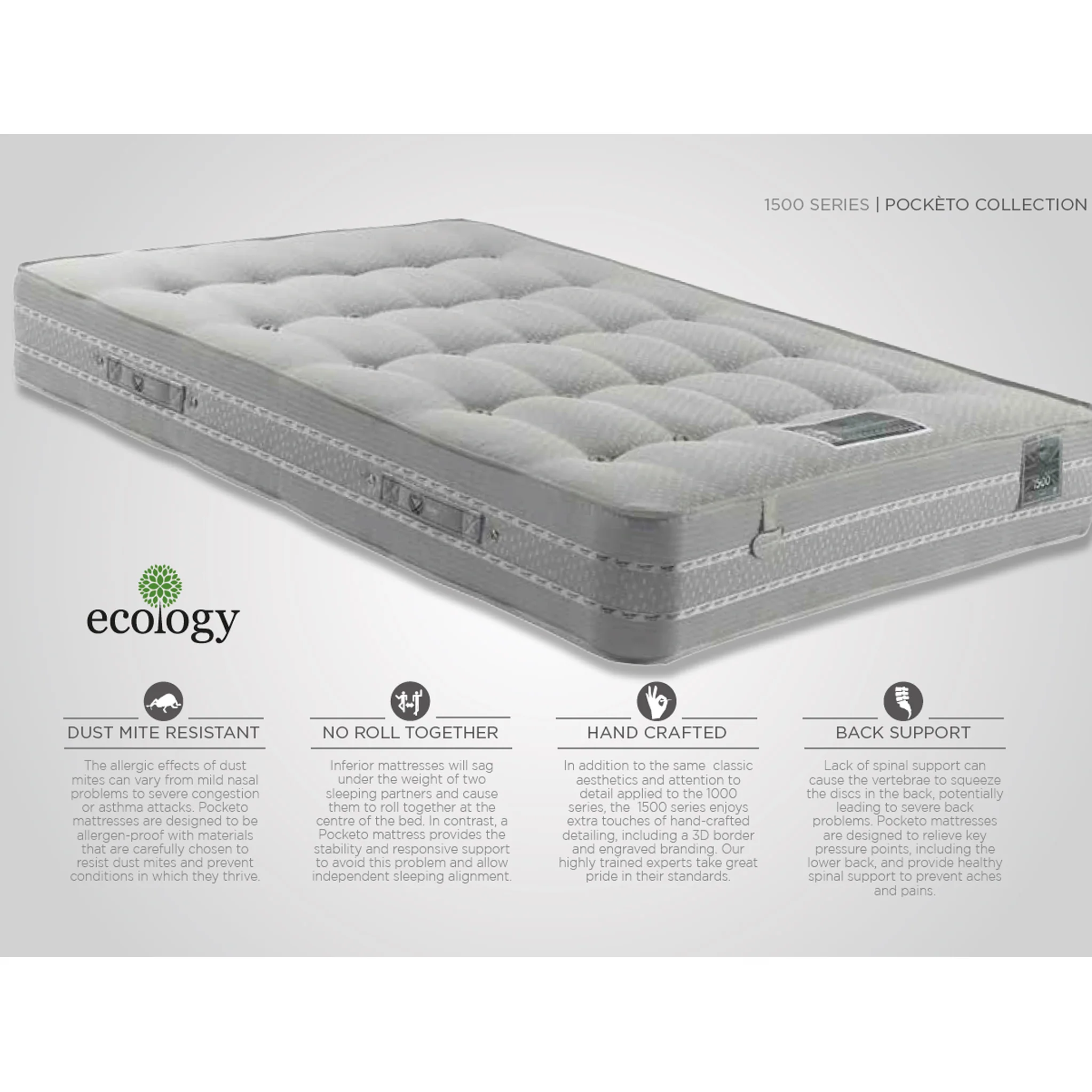 Memory Pocket 1500 Mattress - Image 5