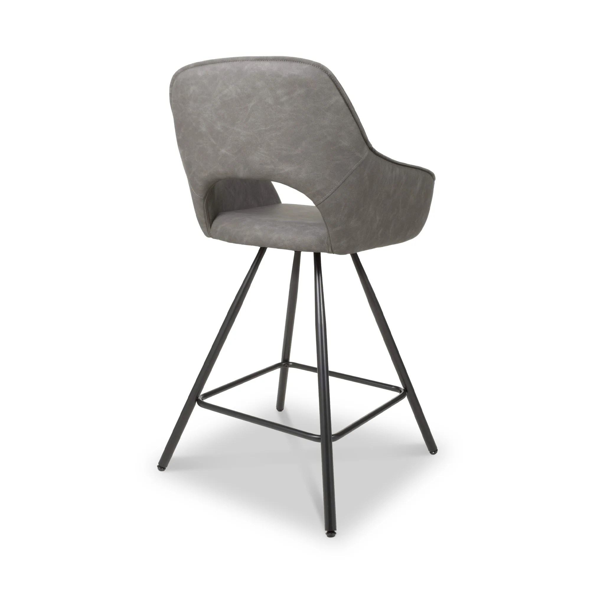 Merril Faux Leather Bar Stool - Image 15