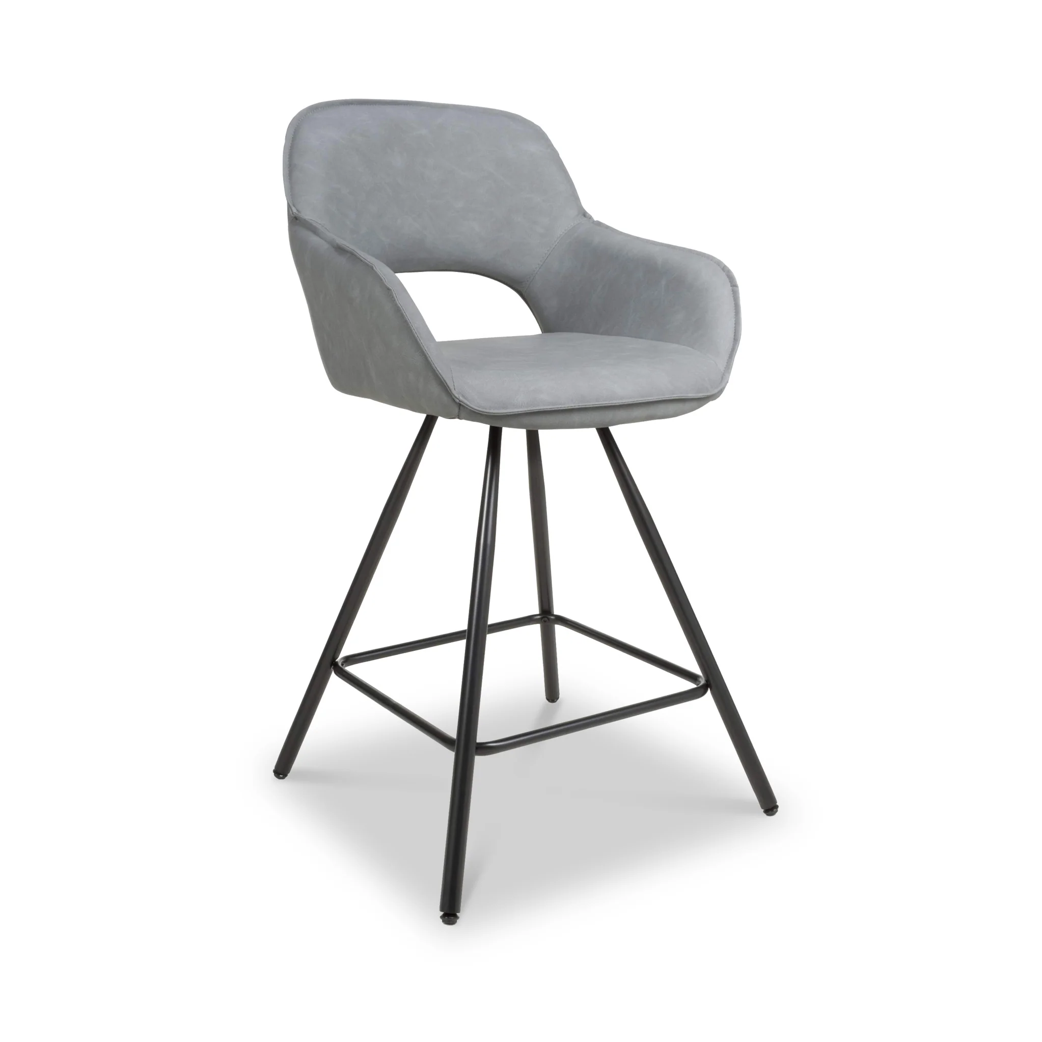 Merril Faux Leather Bar Stool - Image 17