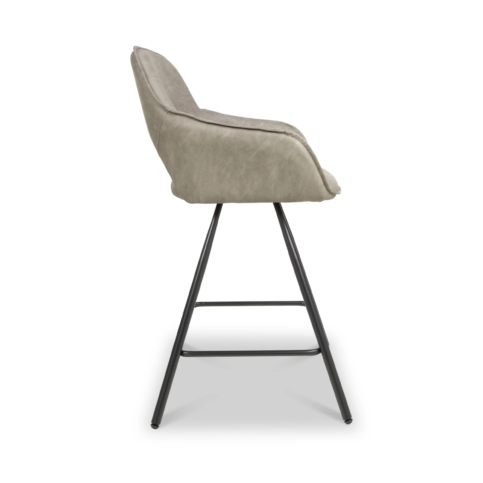 Merril Faux Leather Bar Stool - Image 6