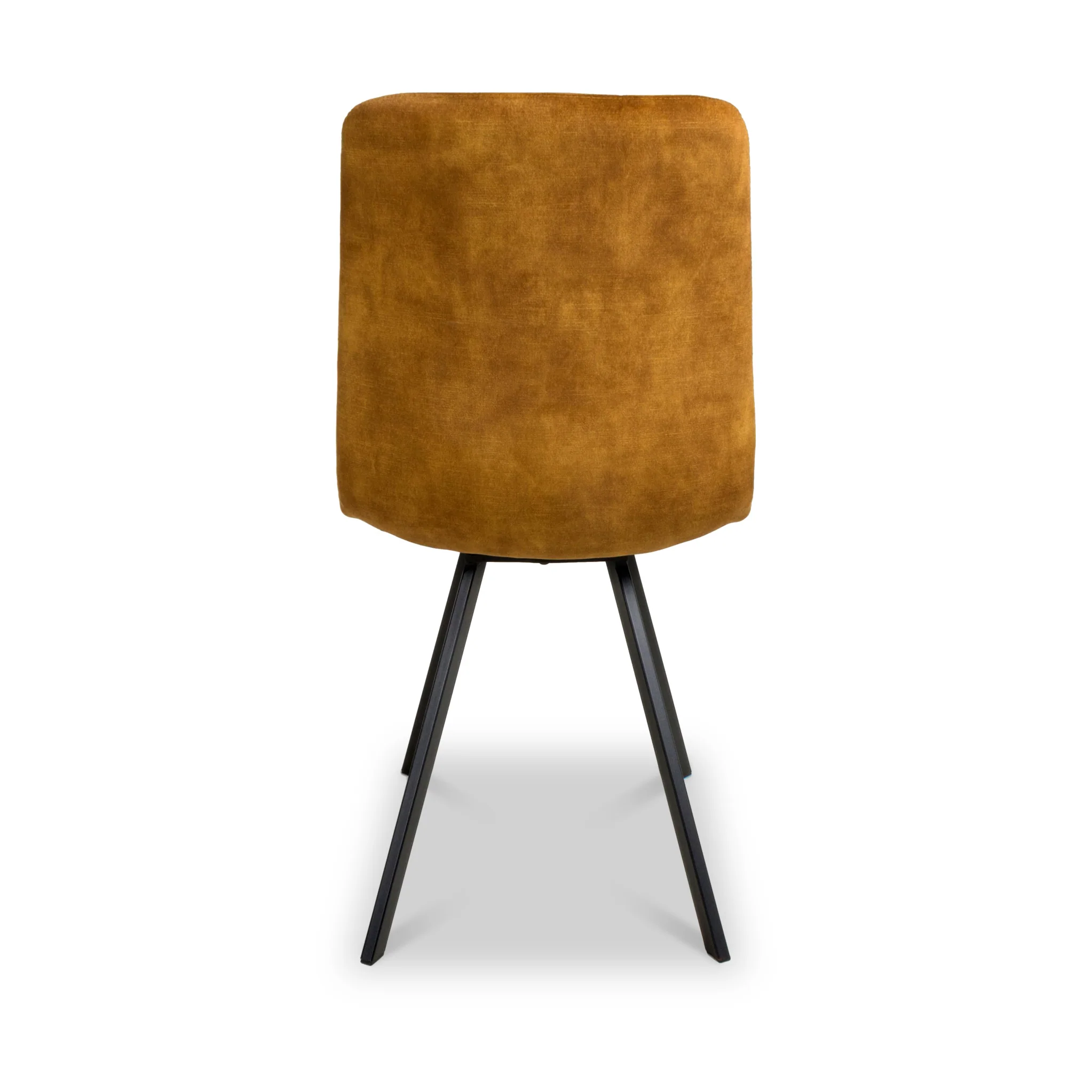 Meryn Bronze Brushed Velvet Dining Chair - Image 9