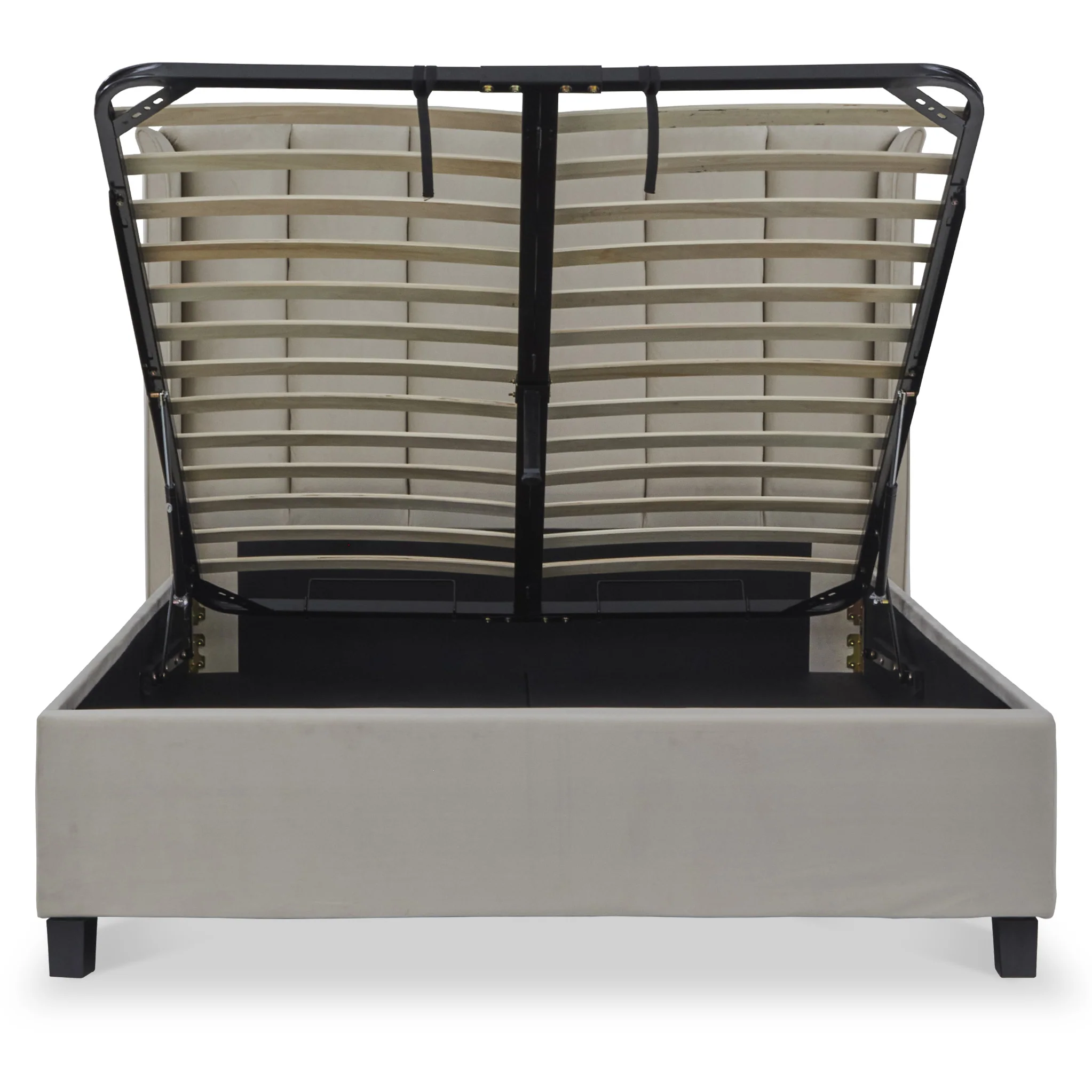 Mia Velvet Ottoman Storage Bed Frame - Image 17
