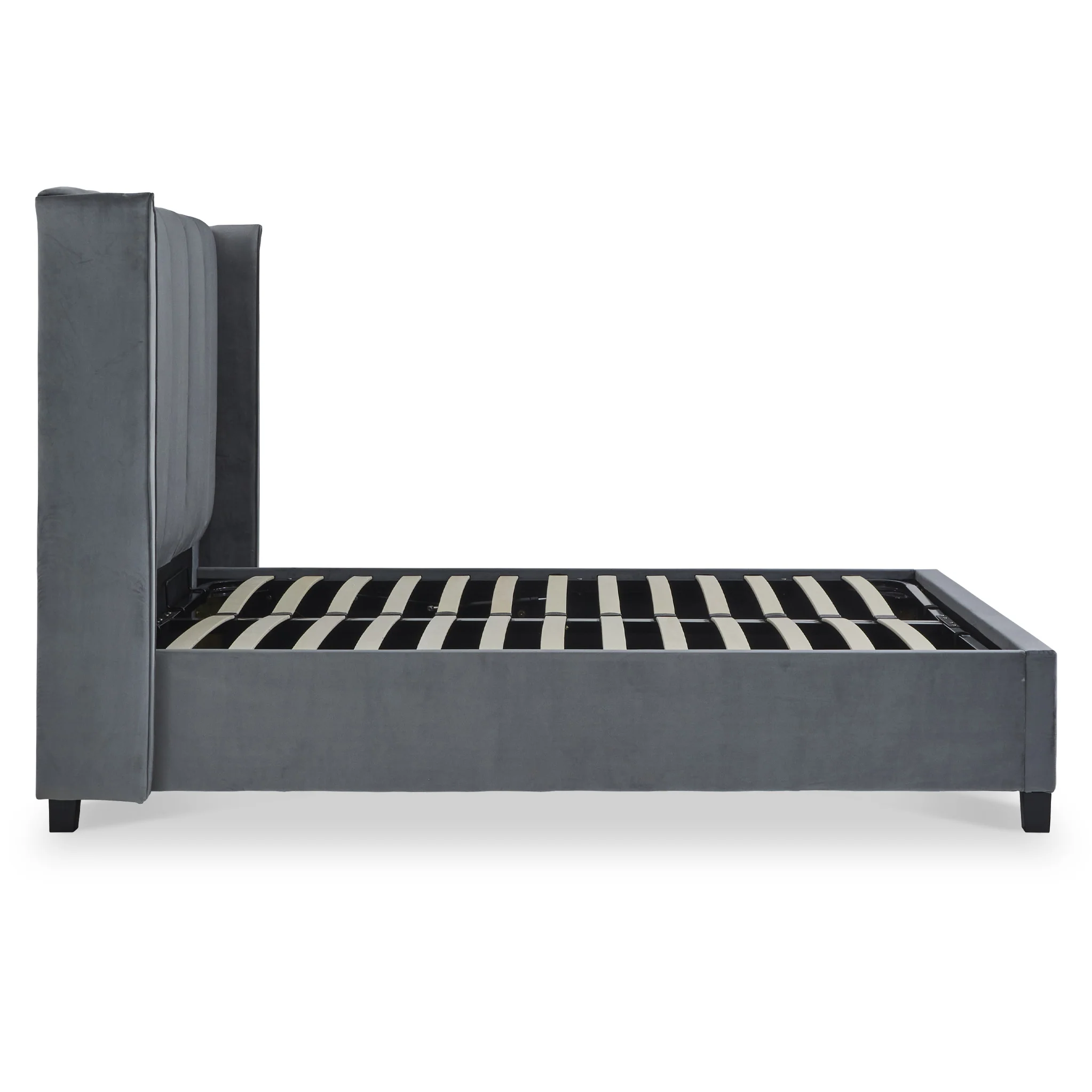 Mia Velvet Ottoman Storage Bed Frame - Image 38