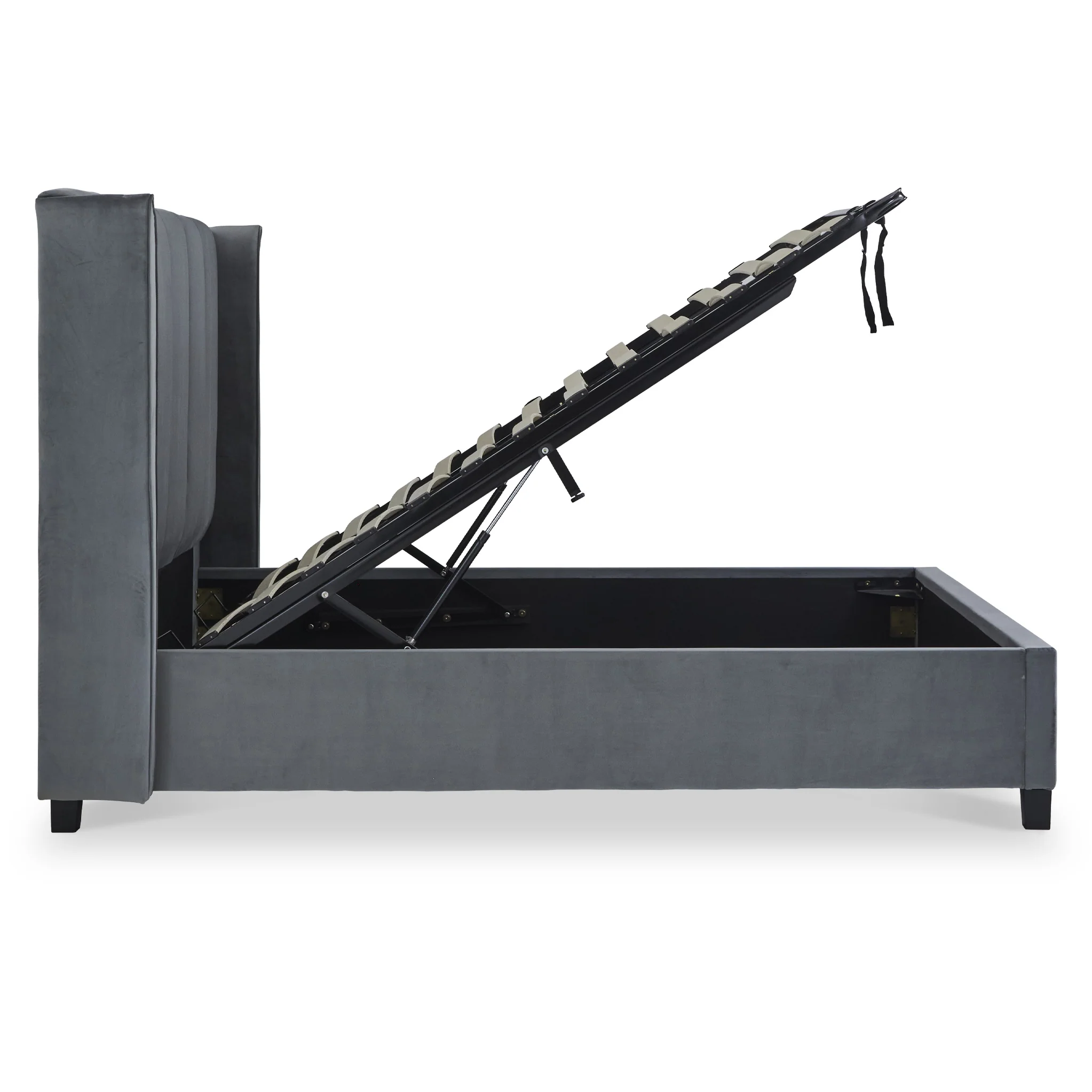 Mia Velvet Ottoman Storage Bed Frame - Image 39