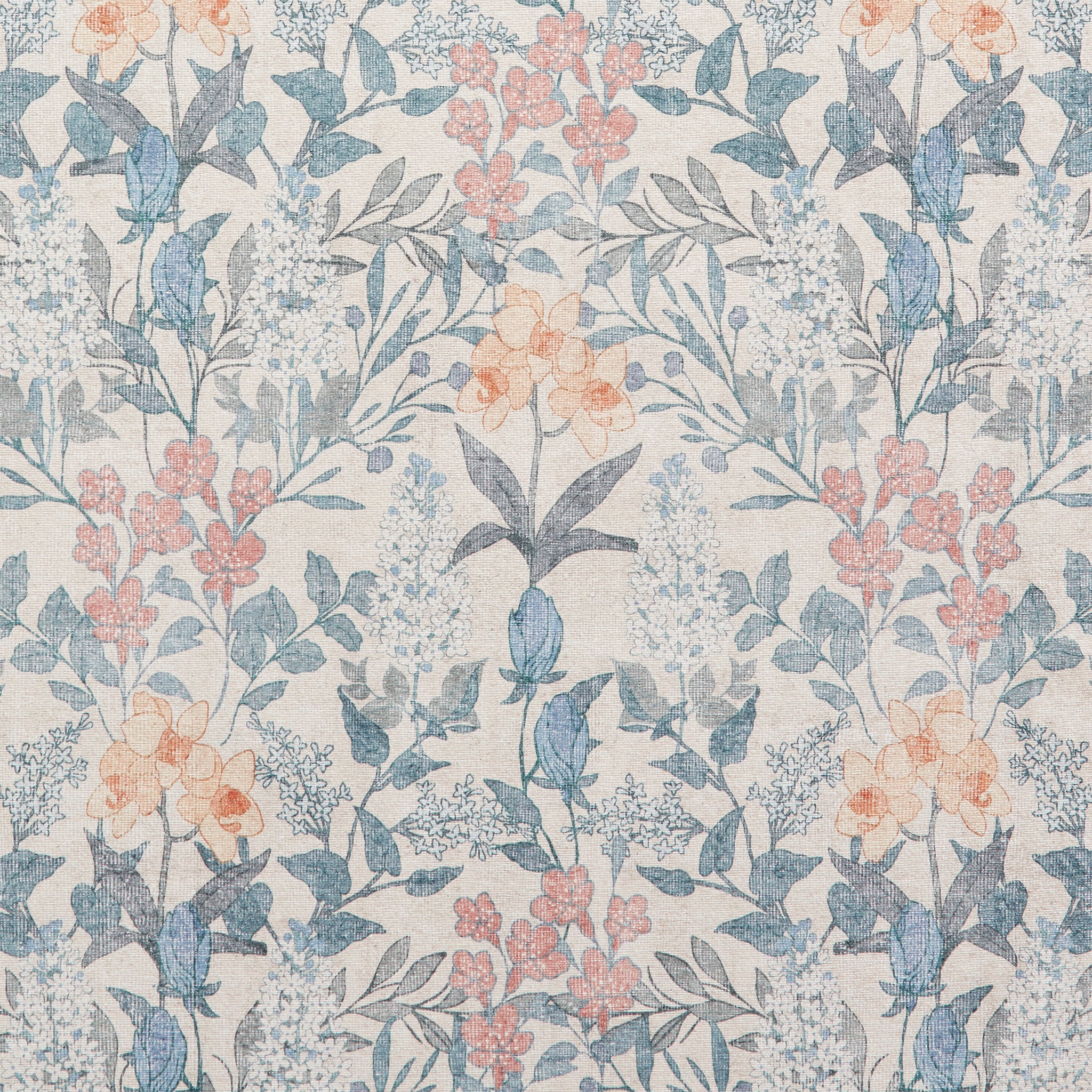 Mila Classic Floral Print Rug - Image 7