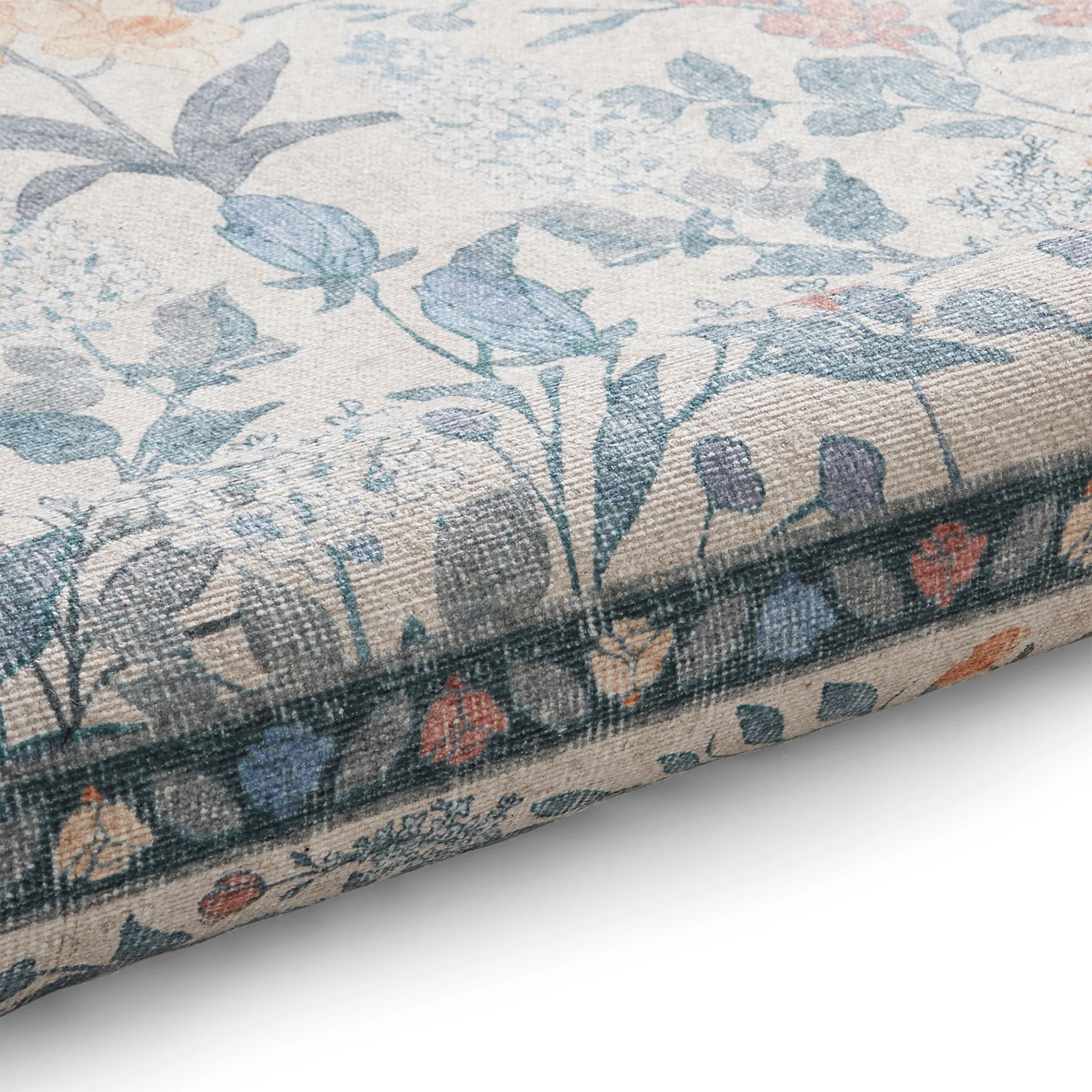 Mila Classic Floral Print Rug - Image 8