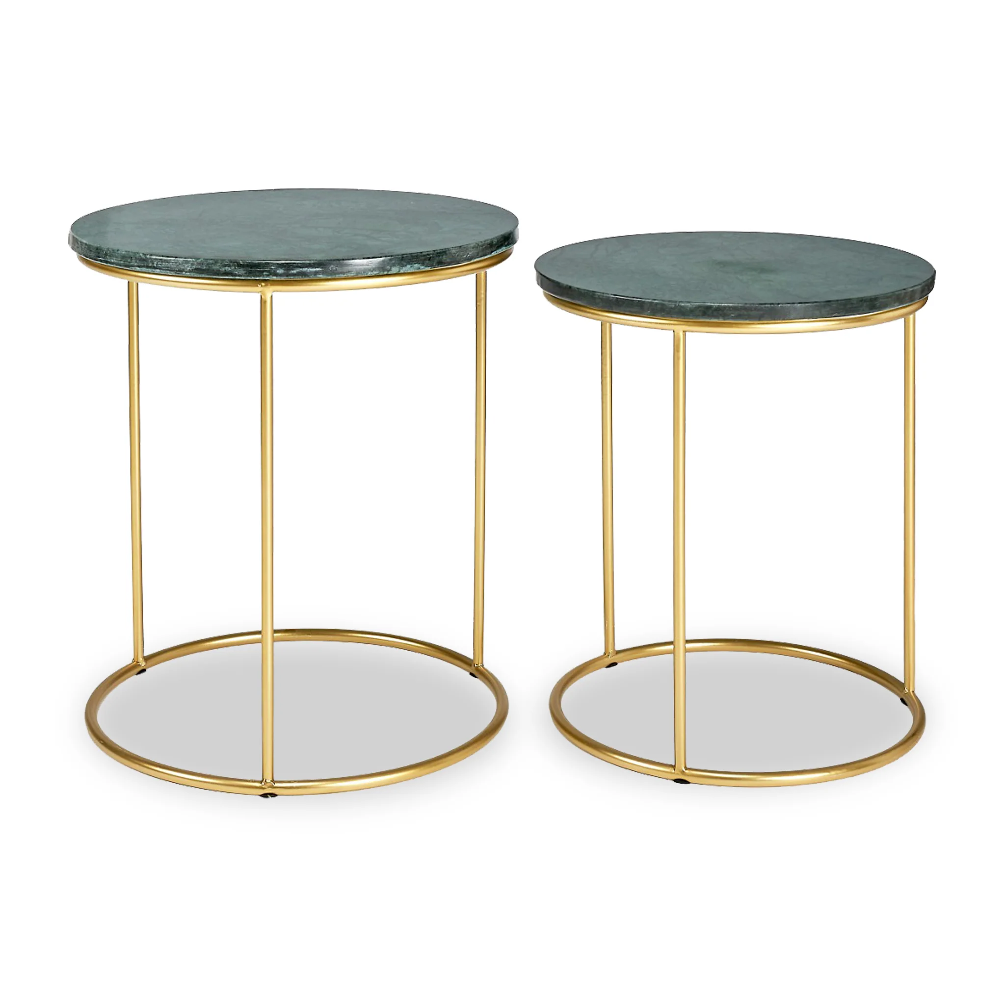 Milly Marble Top Round Side Tables - Image 8