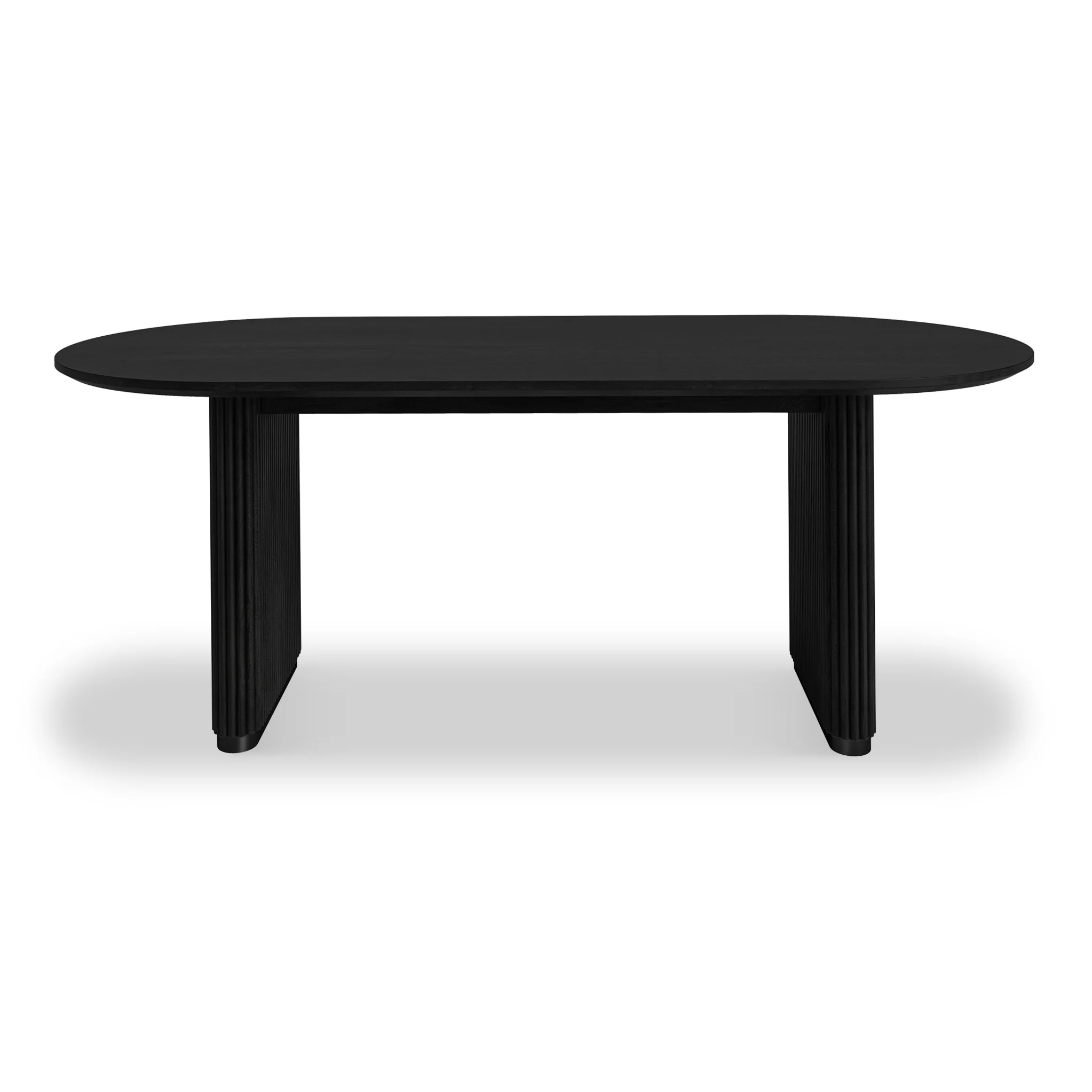 Milo Mango Fluted Dining Table - Image 10
