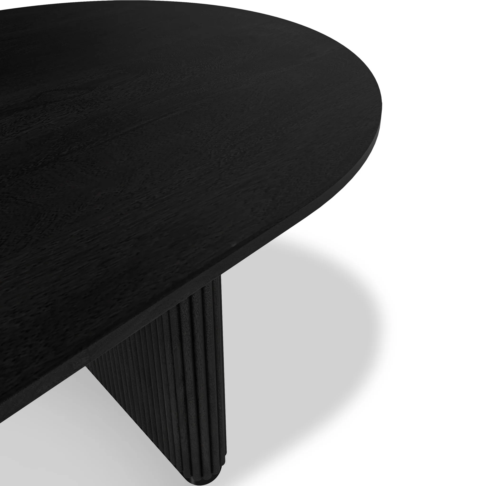 Milo Mango Fluted Dining Table - Image 12