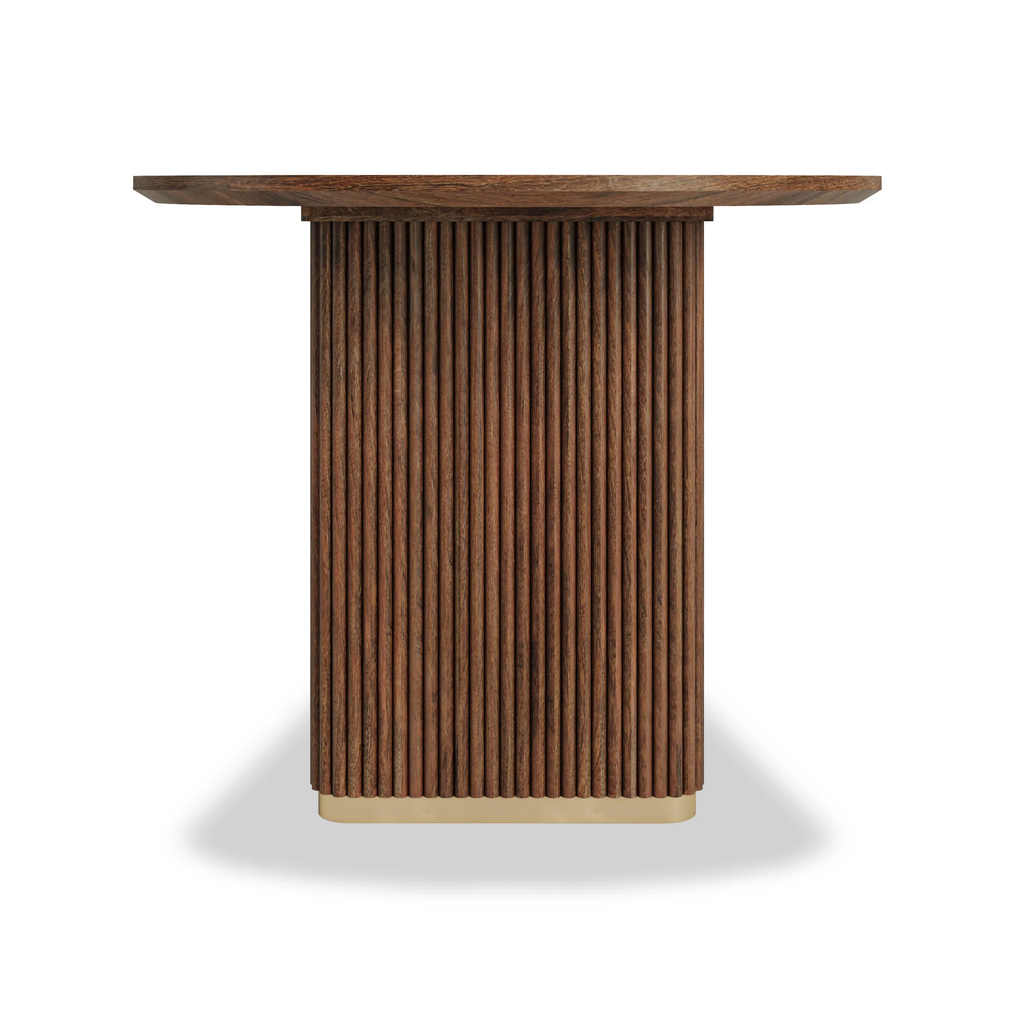 Milo Mango Fluted Dining Table - Image 6
