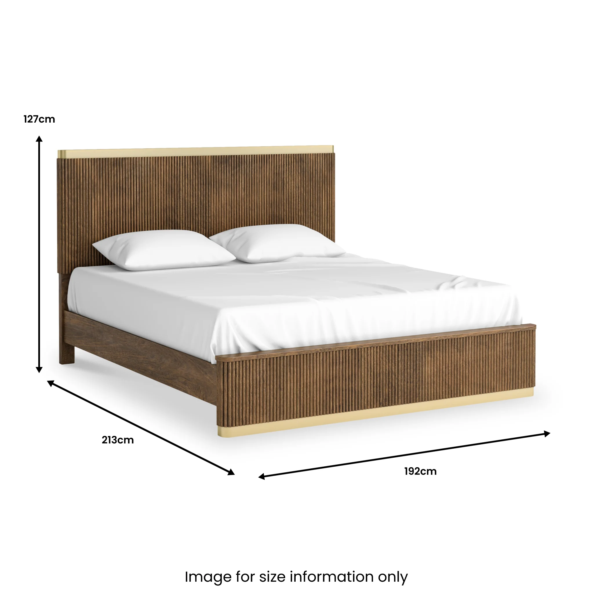 Milo Mango Fluted Bed - Image 11