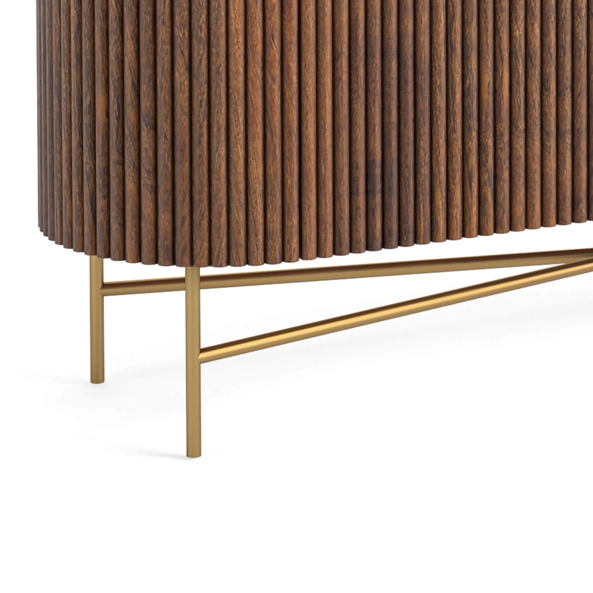 Milo Mango & Marble Fluted Sideboard - Image 14