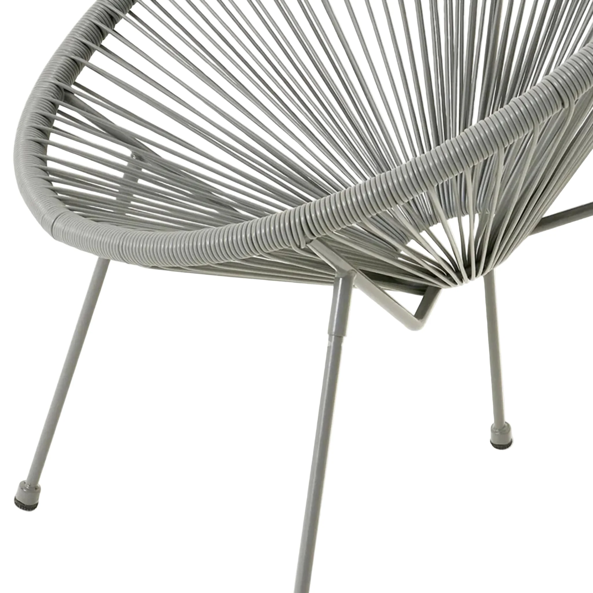 Monaco 2 Seat Egg Chair Bistro Set - Image 16