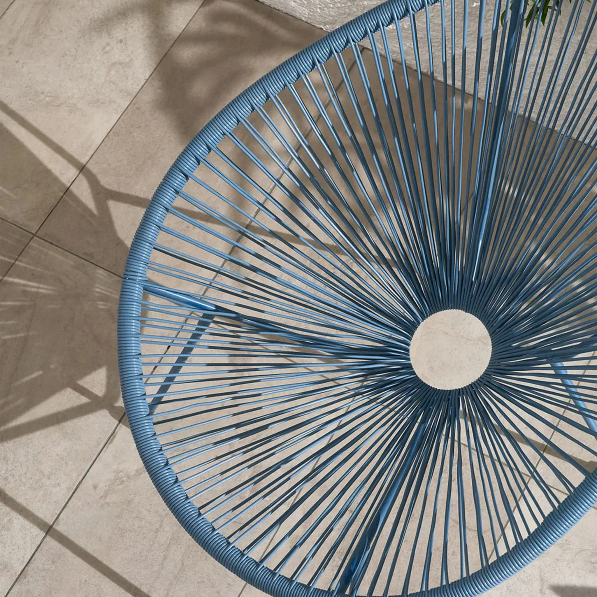 Monaco 2 Seat Egg Chair Bistro Set - Image 2
