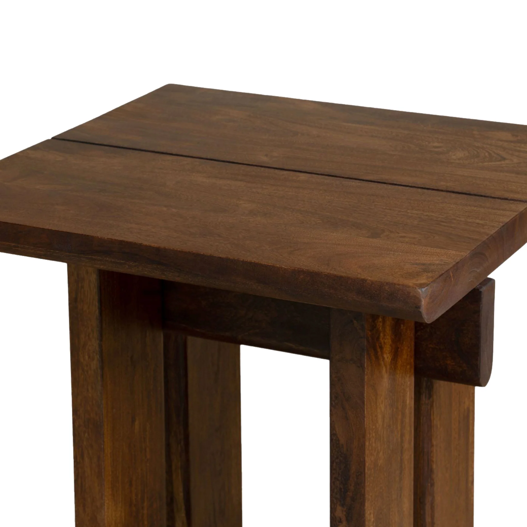 Morelle Acacia Wood Side Table - Image 2