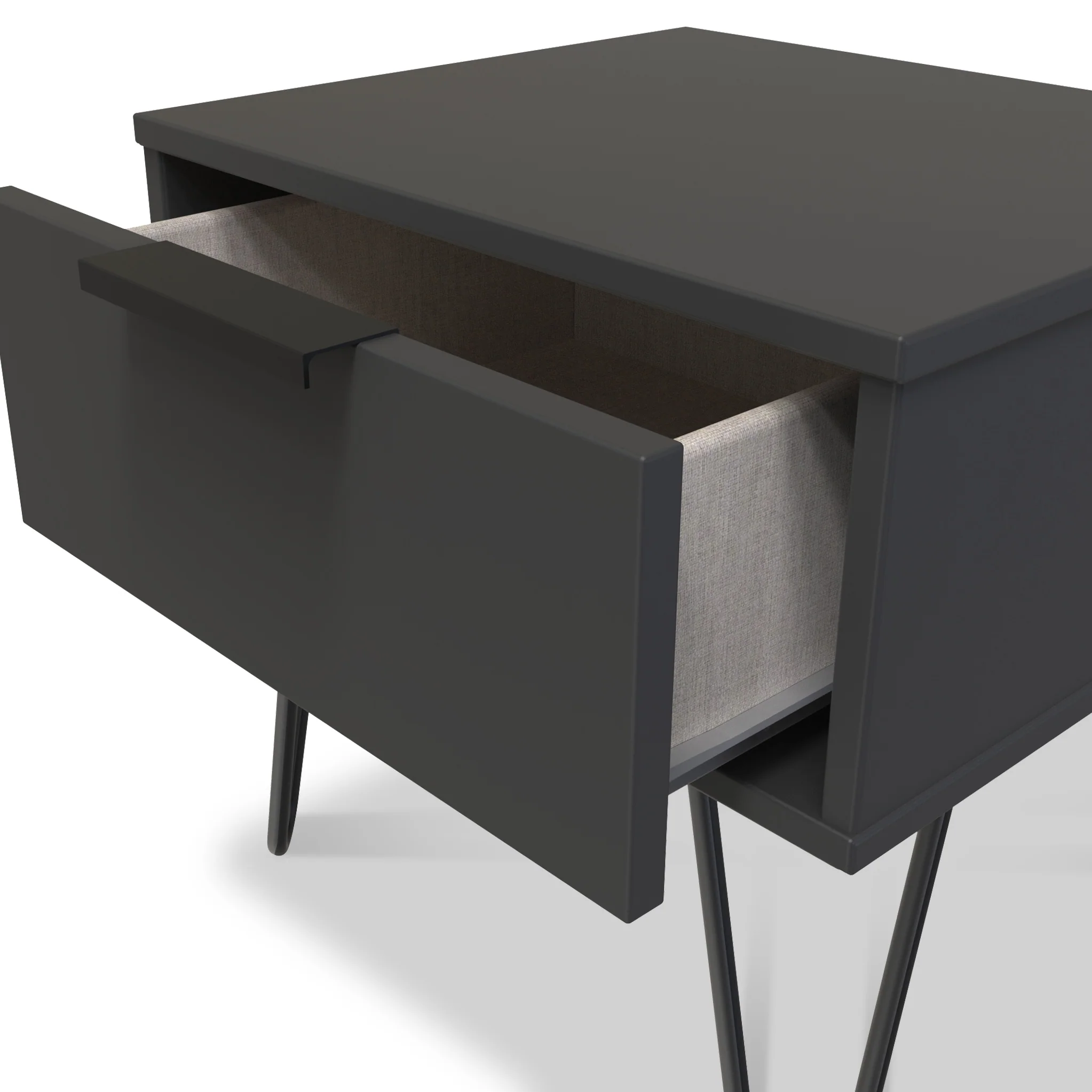 Moreno 1 Drawer Bedside - Image 6
