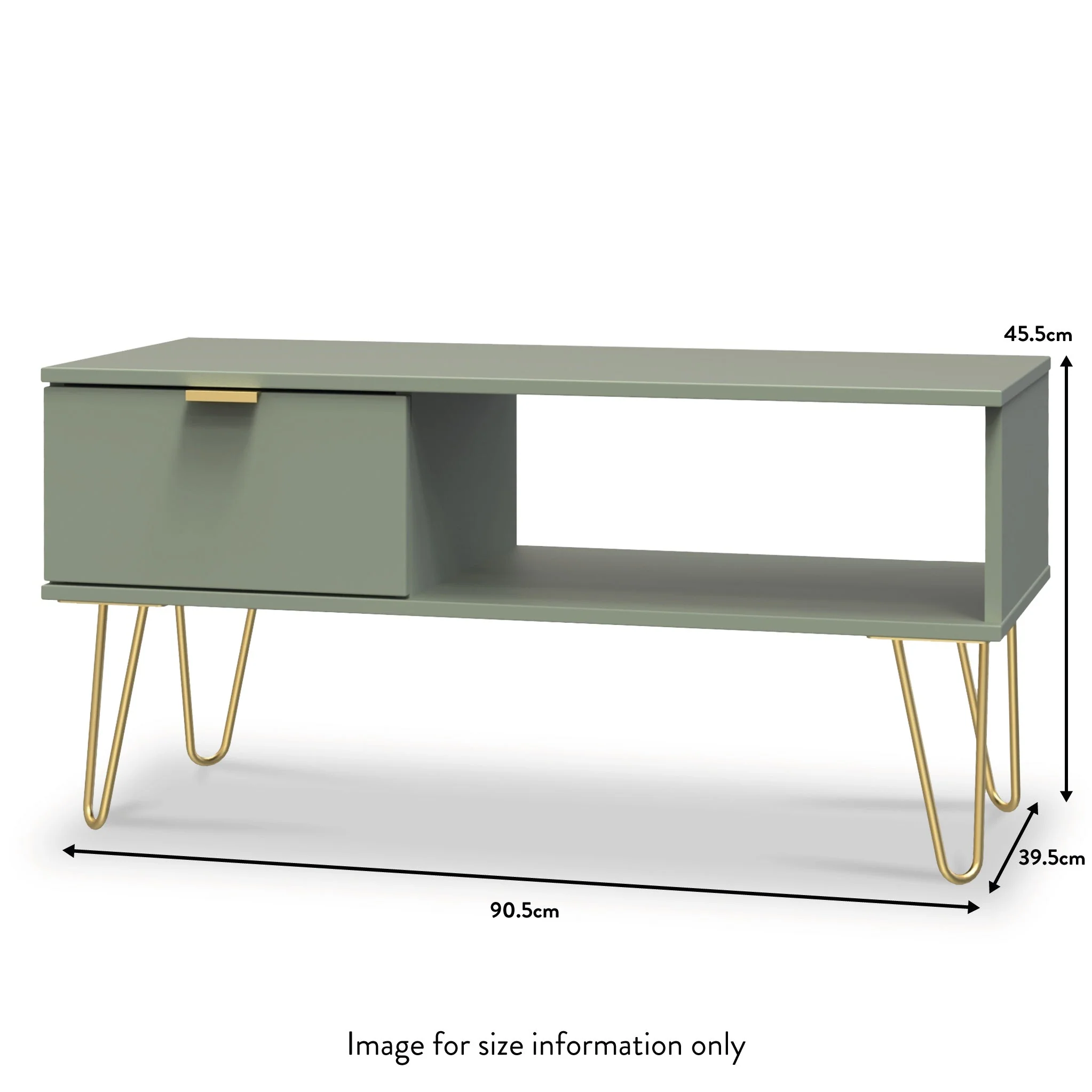 Moreno 1 Drawer Coffee Table - Image 11