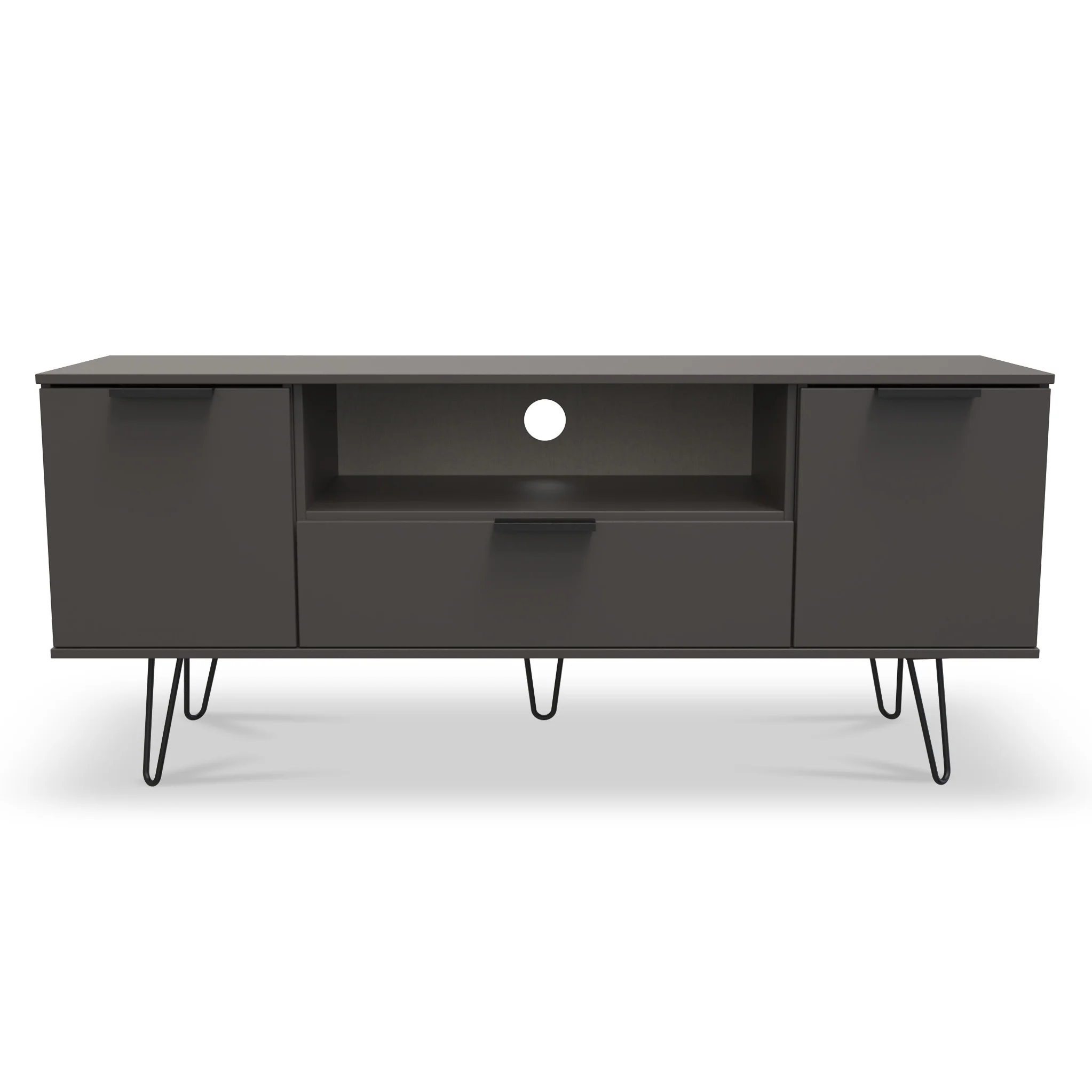 Moreno 2 Door 1 Drawer Wide TV Unit - Image 4