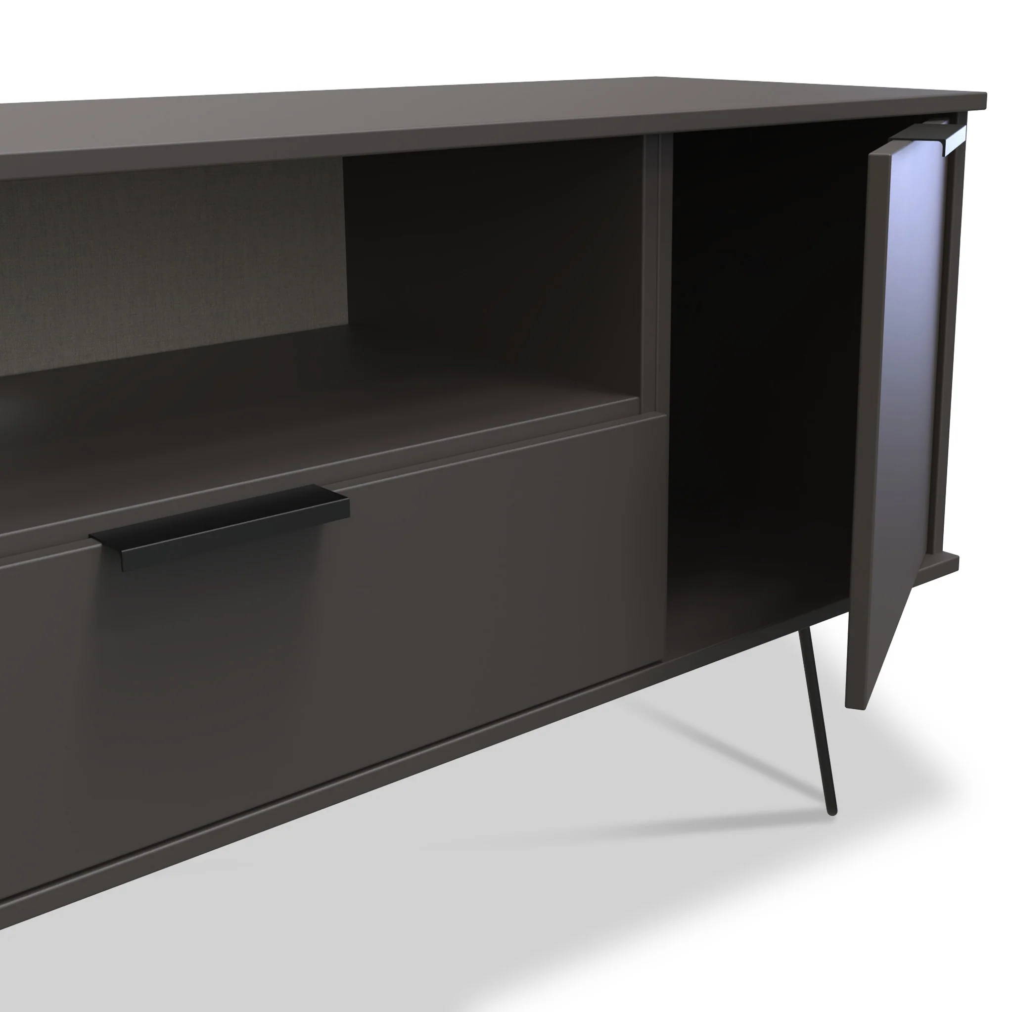 Moreno 2 Door 1 Drawer Wide TV Unit - Image 8