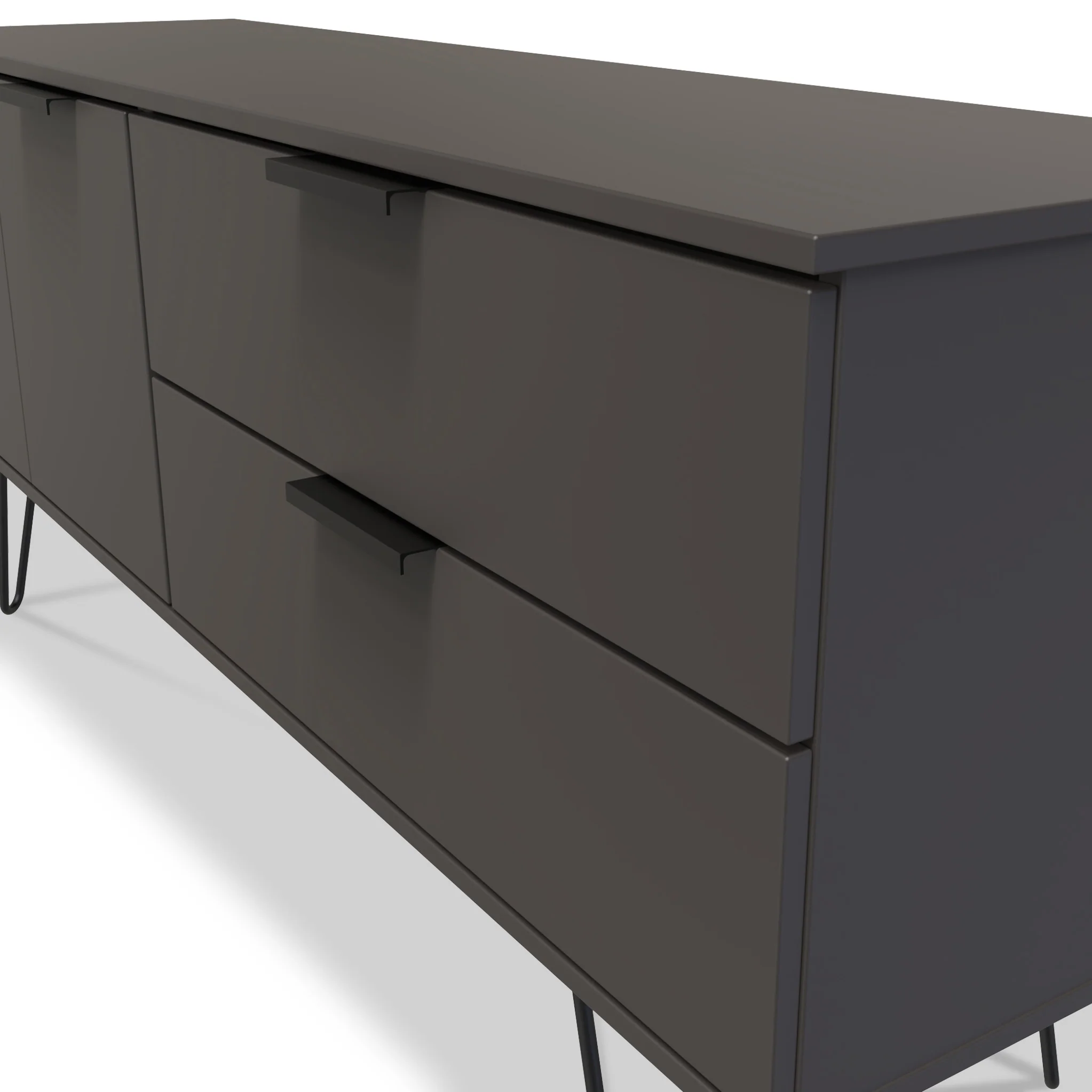Moreno 2 Drawer 2 Door Wide Sideboard - Image 9