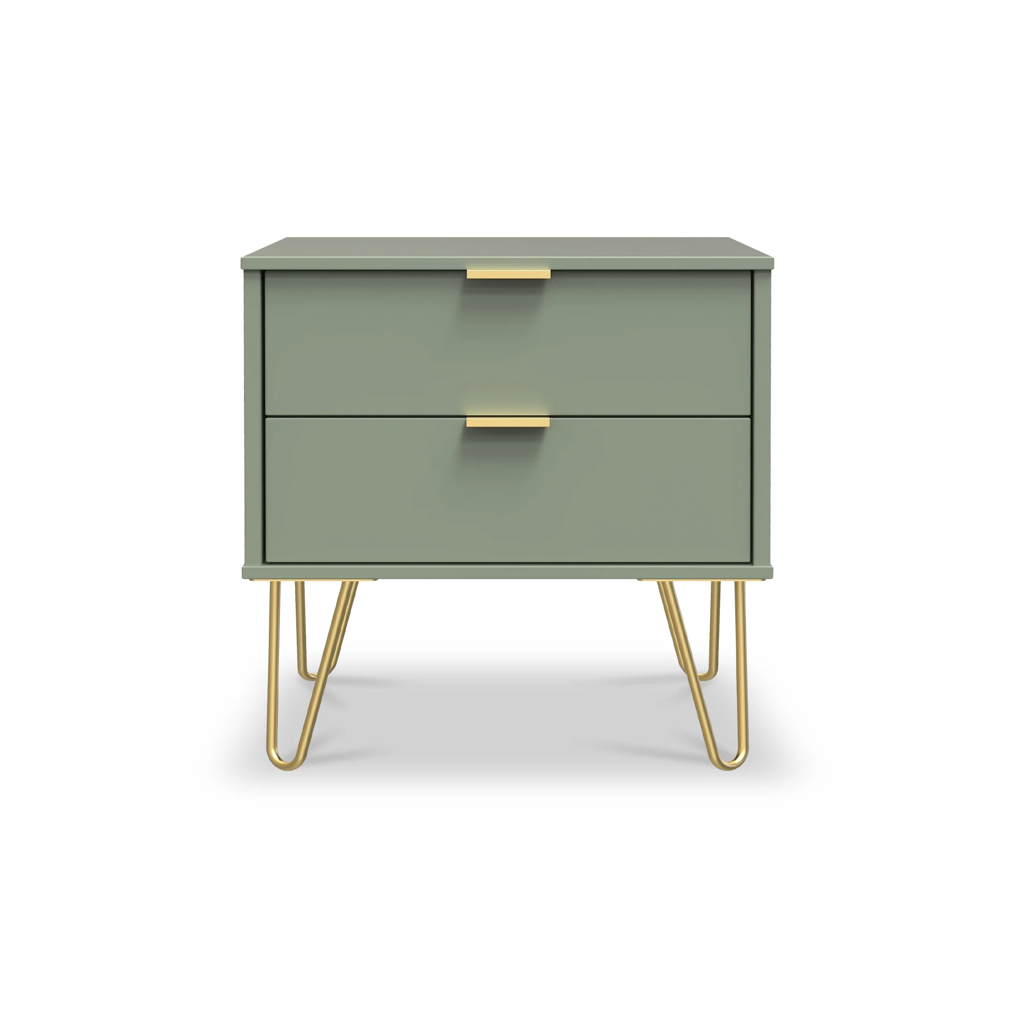Moreno 2 Drawer Side Table - Image 2