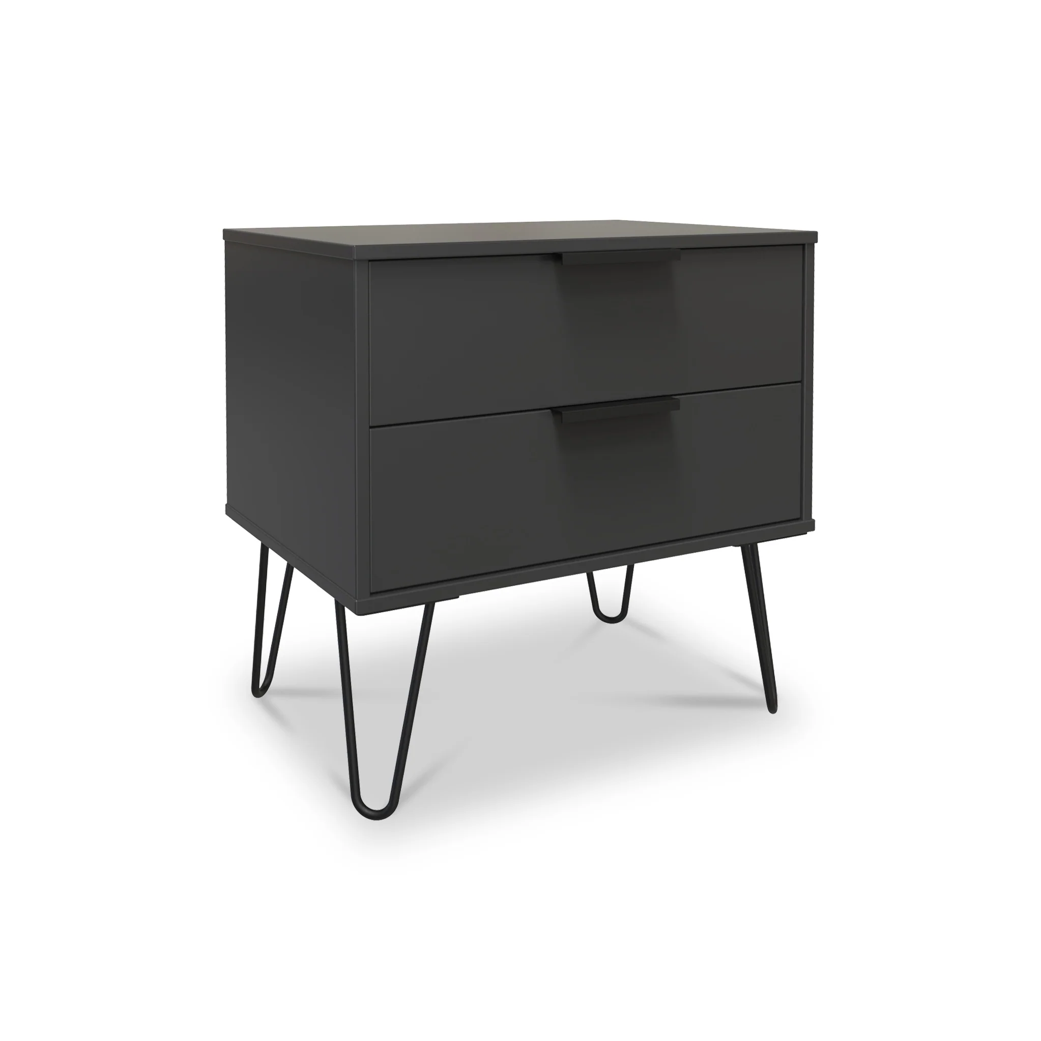 Moreno 2 Drawer Side Table - Image 4