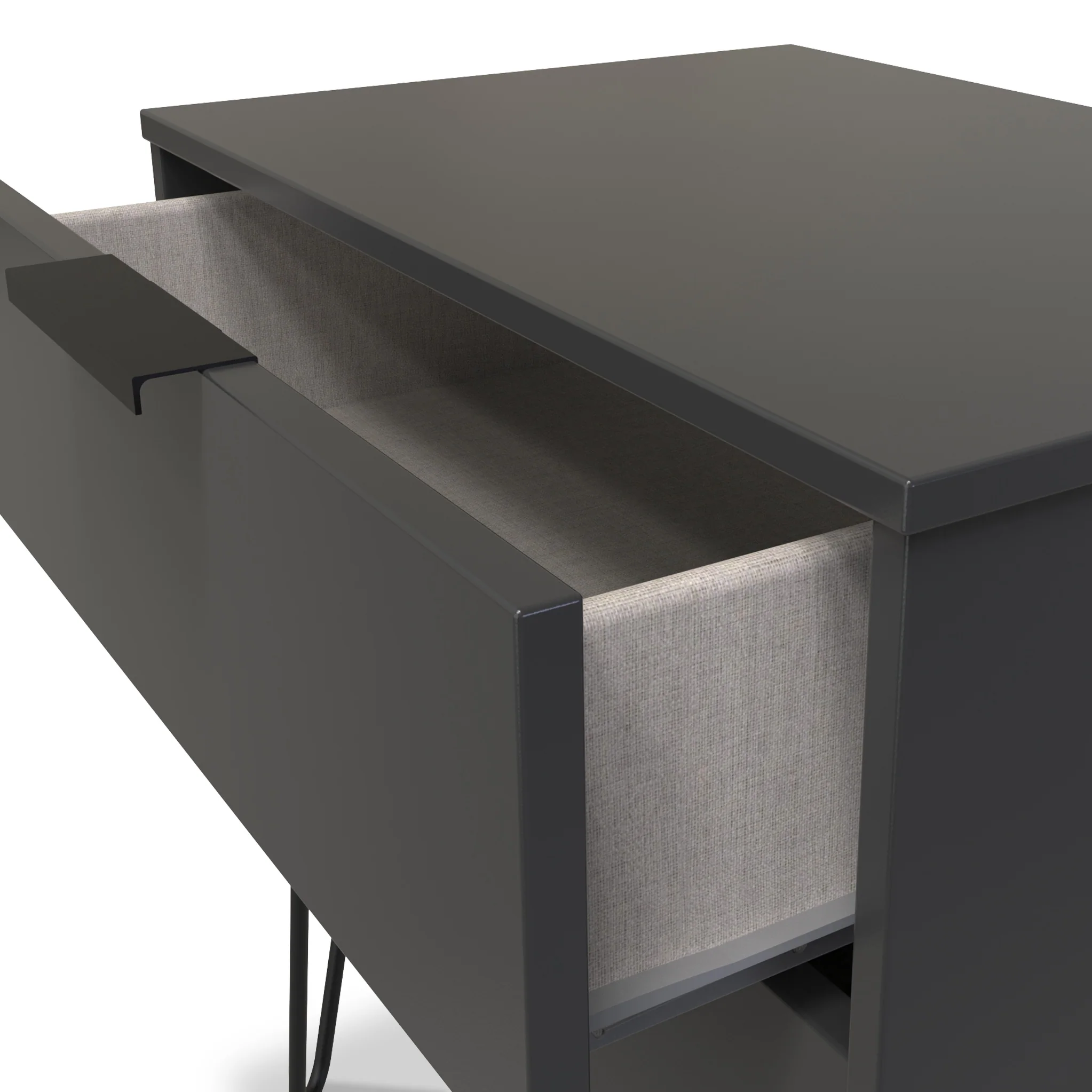 Moreno 2 Drawer Side Table - Image 5