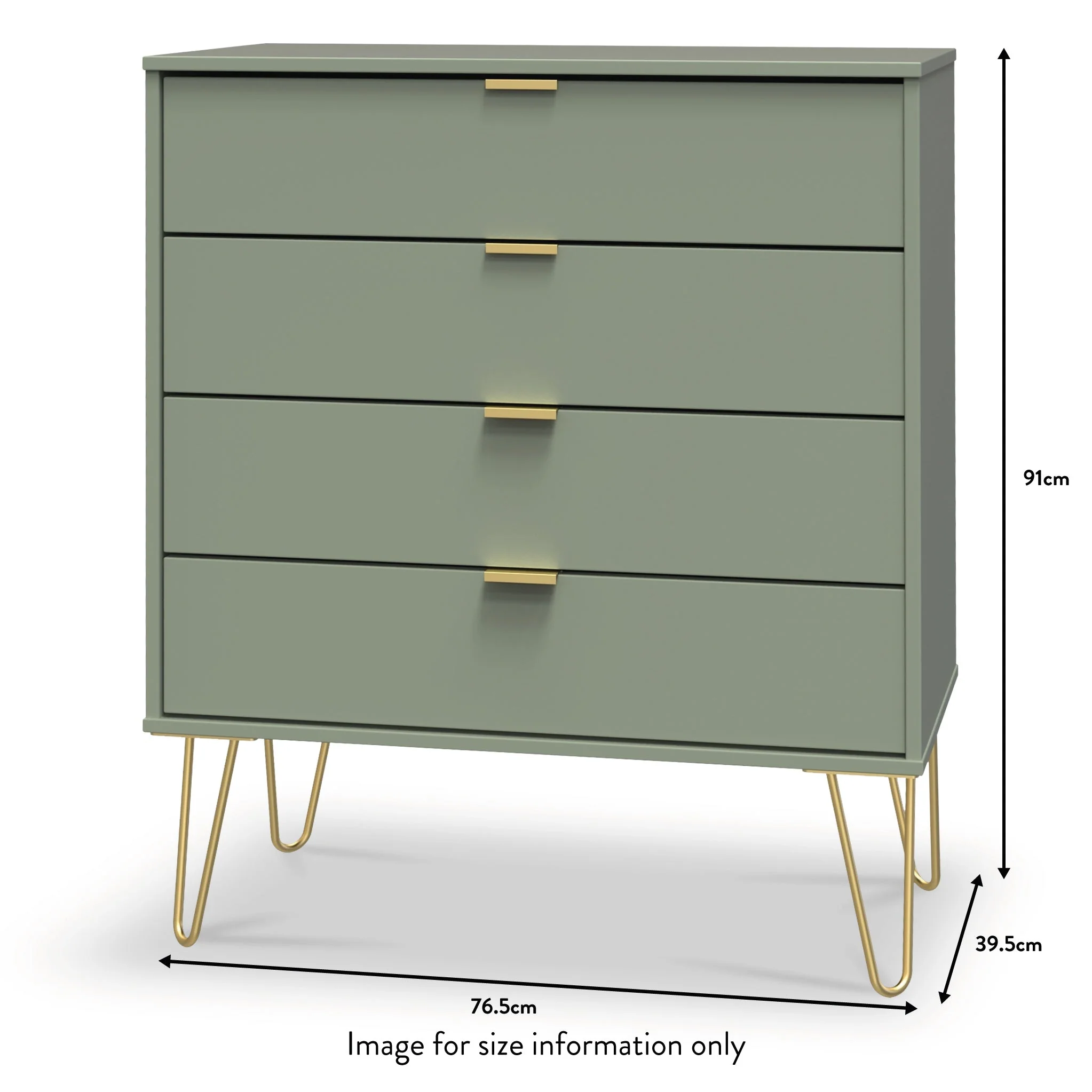 Moreno 4 Drawer Chest - Image 10