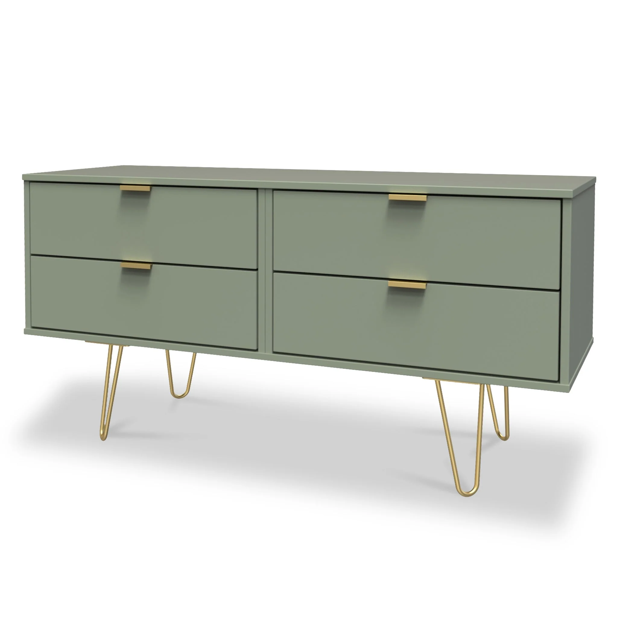 Moreno 4 Drawer Low Storage Unit - Image 2