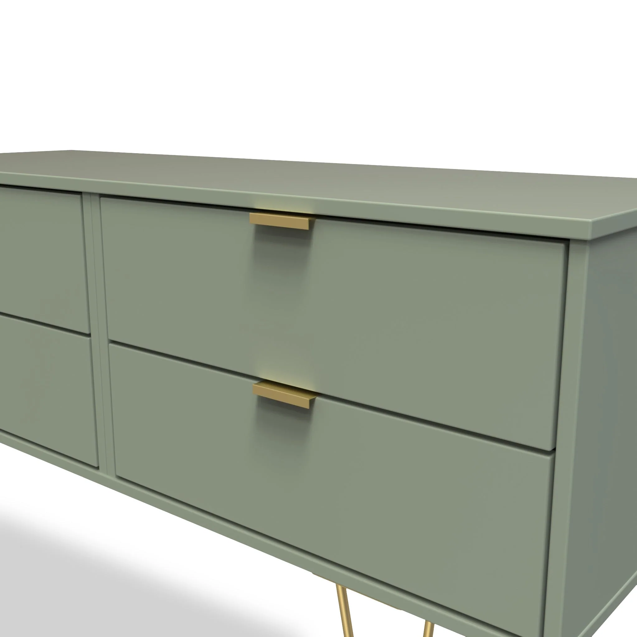 Moreno 4 Drawer Low Storage Unit - Image 3