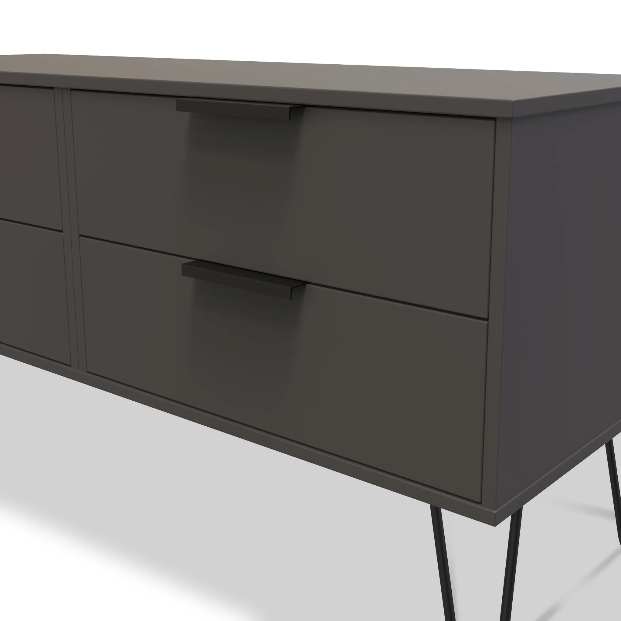 Moreno 4 Drawer Low Storage Unit - Image 8
