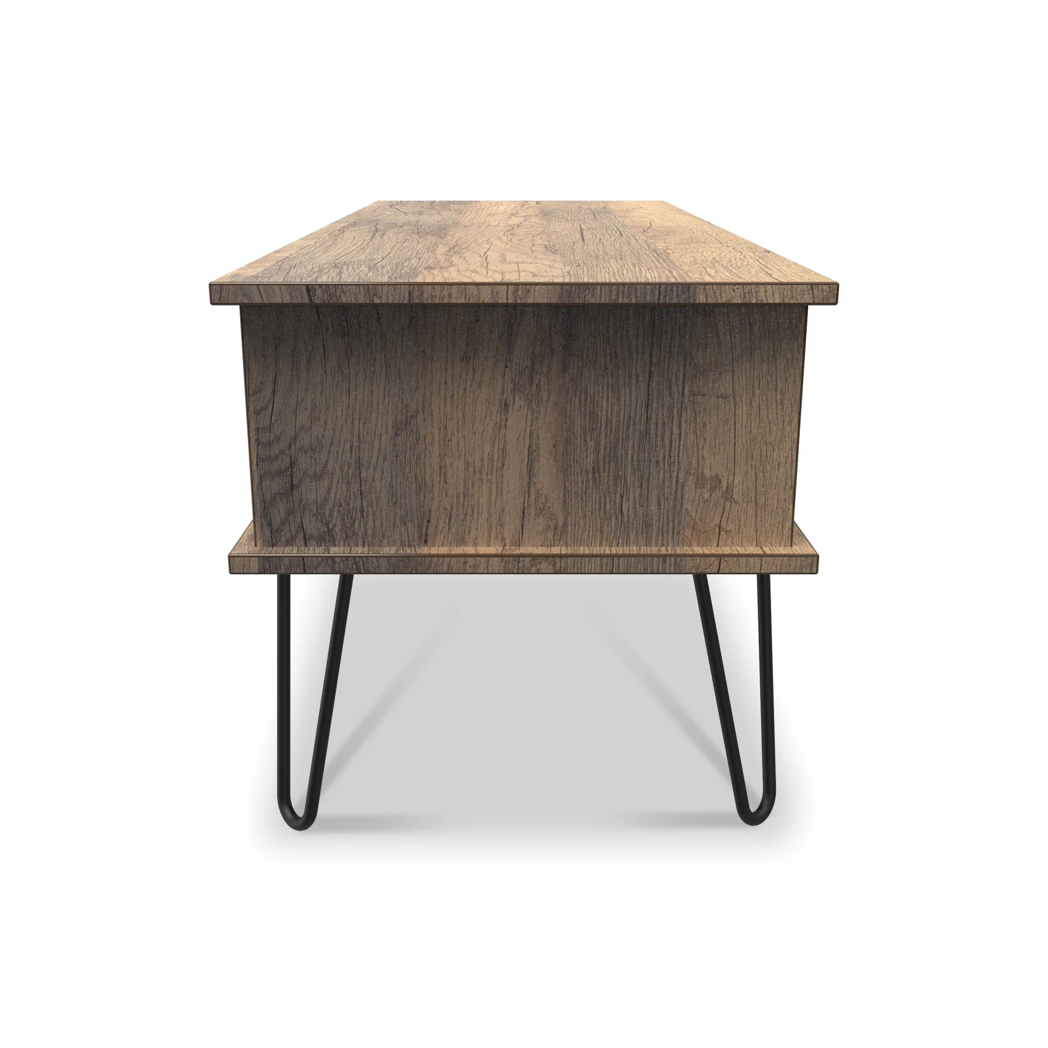 Moreno Rustic Oak 1 Drawer Coffee Table - Image 3