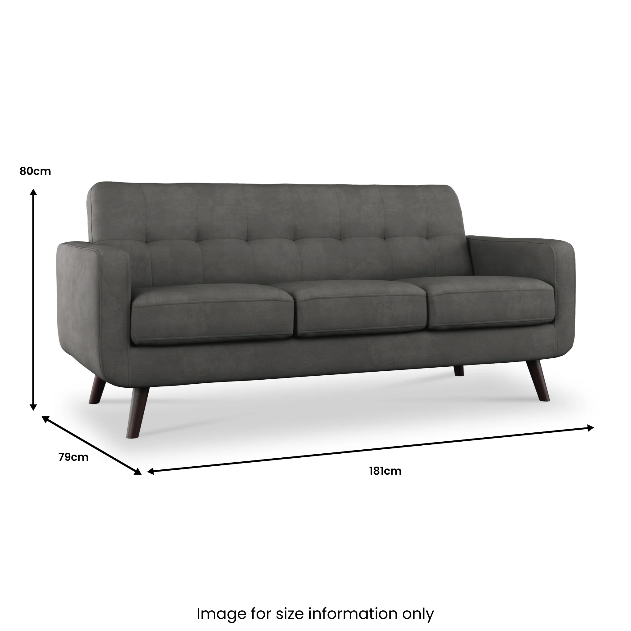 Morgan 3 Seater Sofa - Image 8