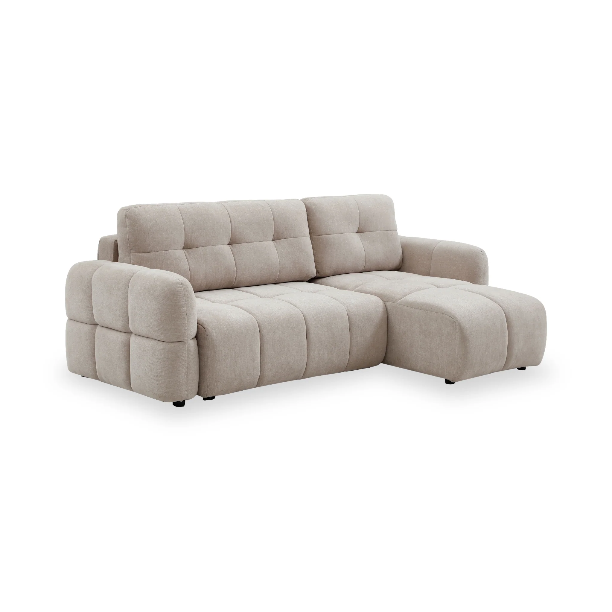 Morse Quilted Chaise Sofa Bed - Image 4