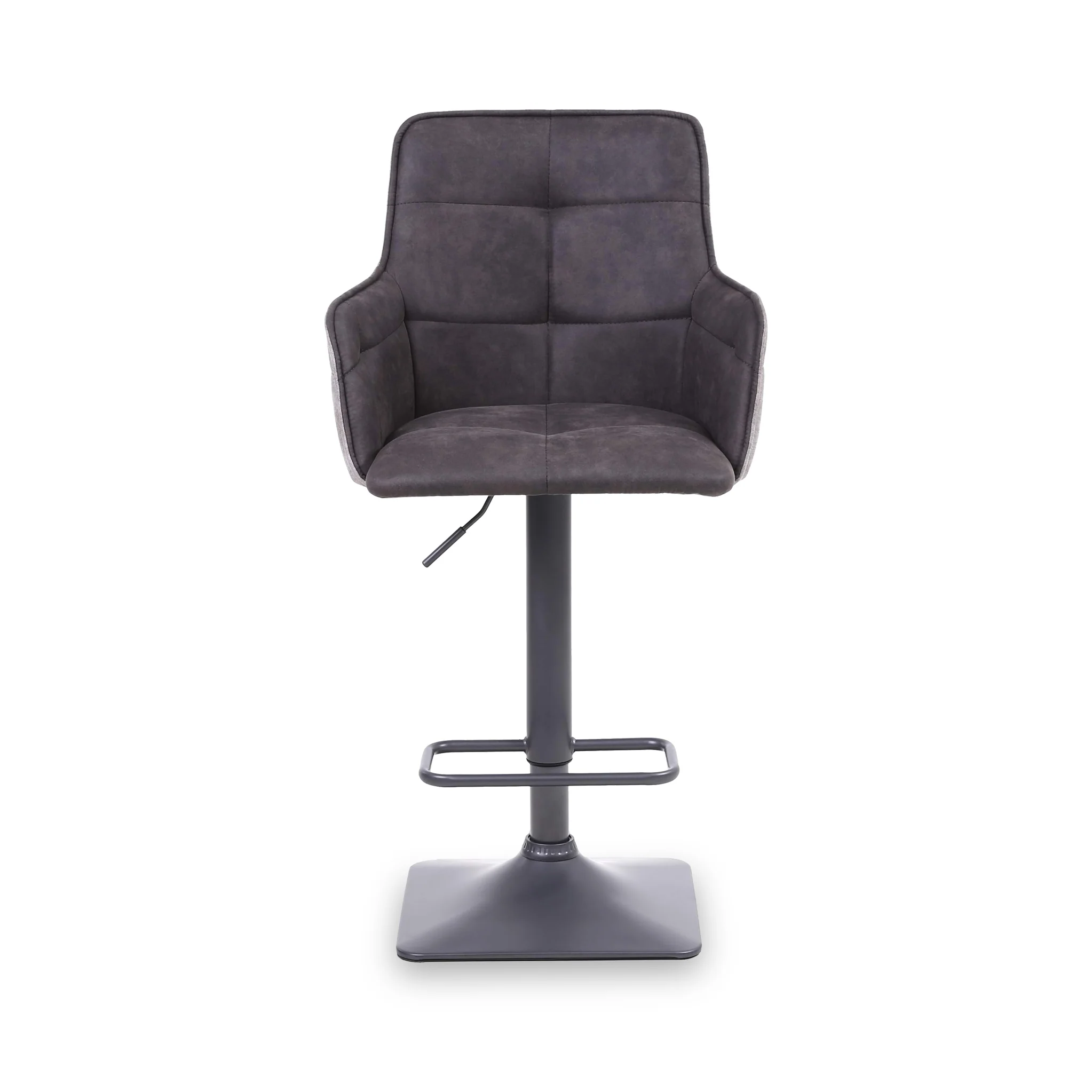 Morwyn Faux Suede Bar Stool - Image 10