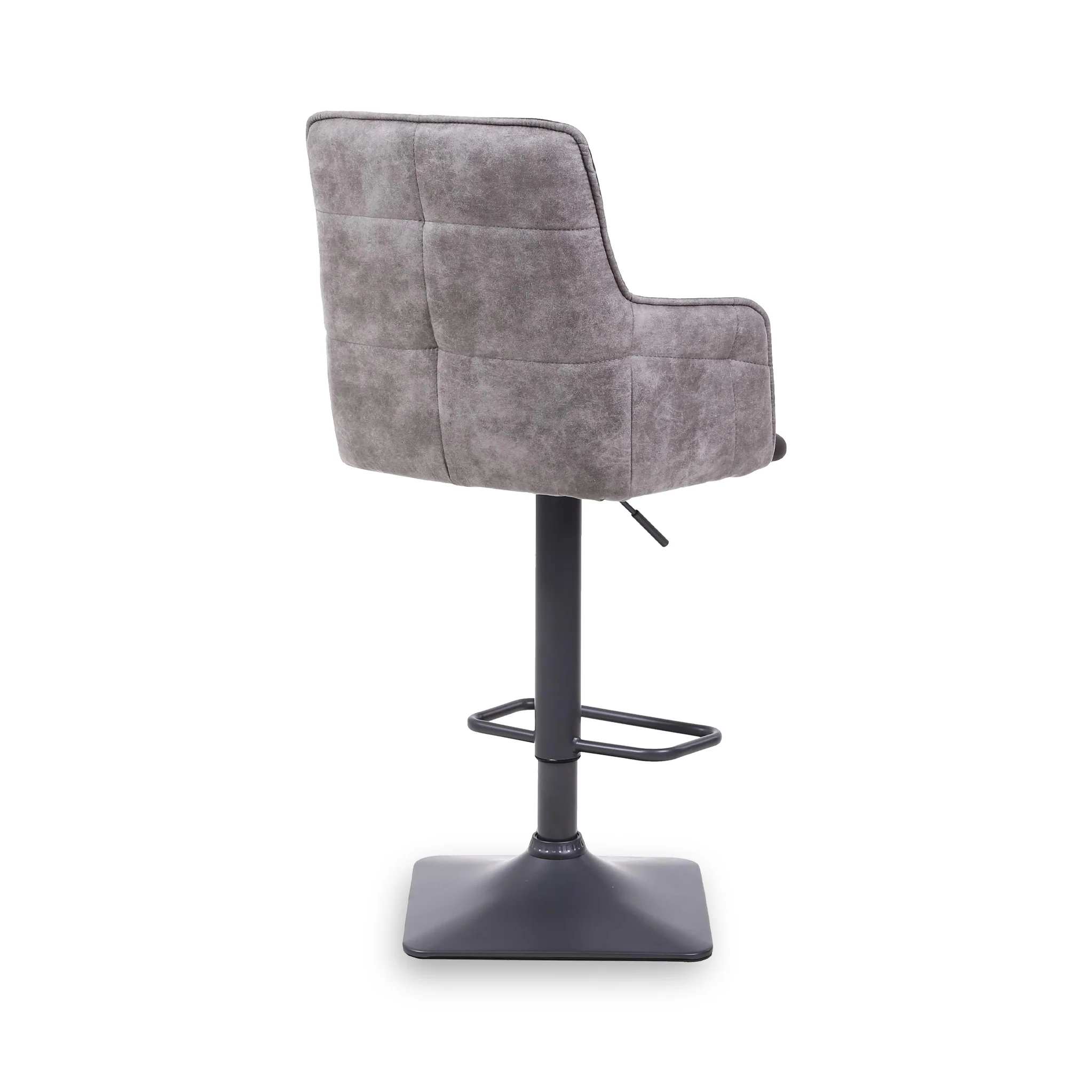 Morwyn Faux Suede Bar Stool - Image 12
