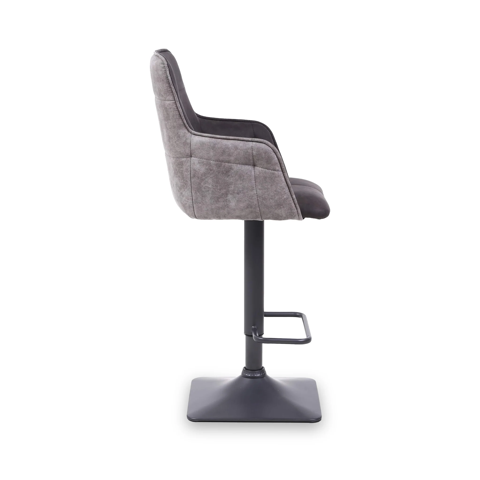 Morwyn Faux Suede Bar Stool - Image 14