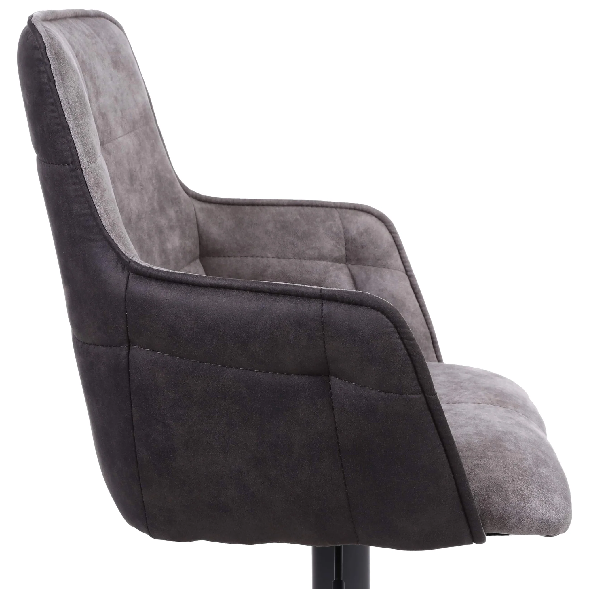 Morwyn Faux Suede Bar Stool - Image 4