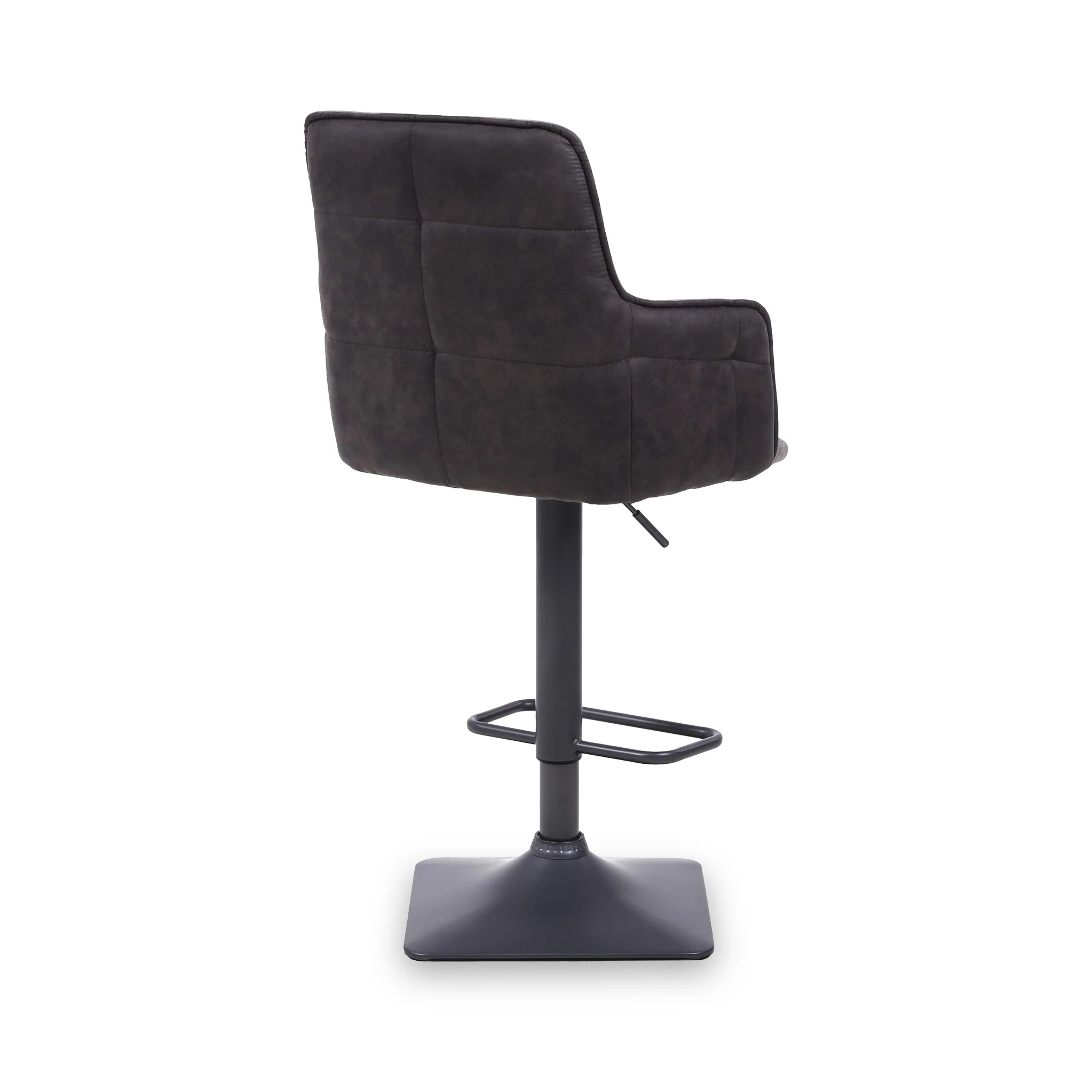 Morwyn Faux Suede Bar Stool - Image 6