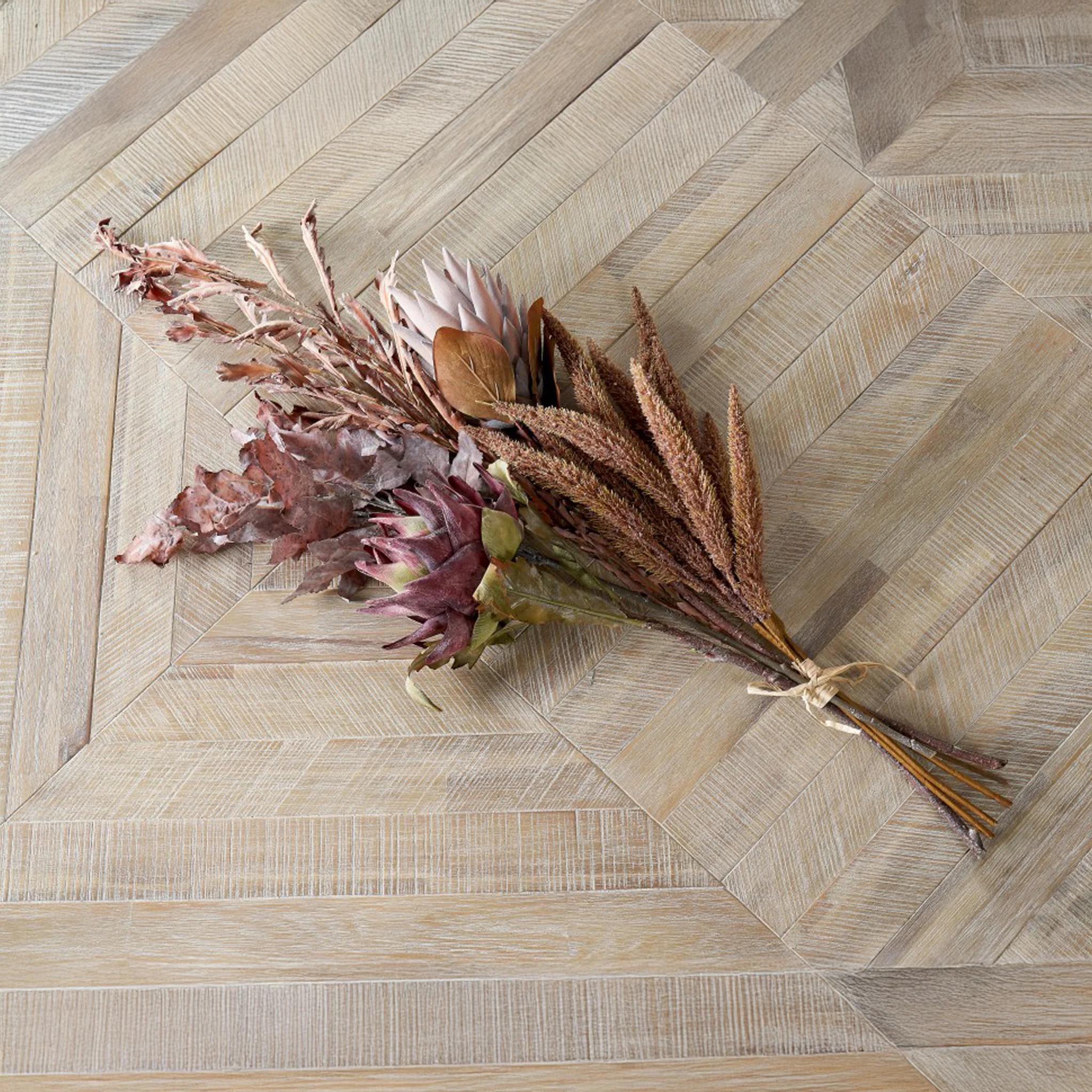 Mulberry Brown Dried Flower Bunch - Image 2