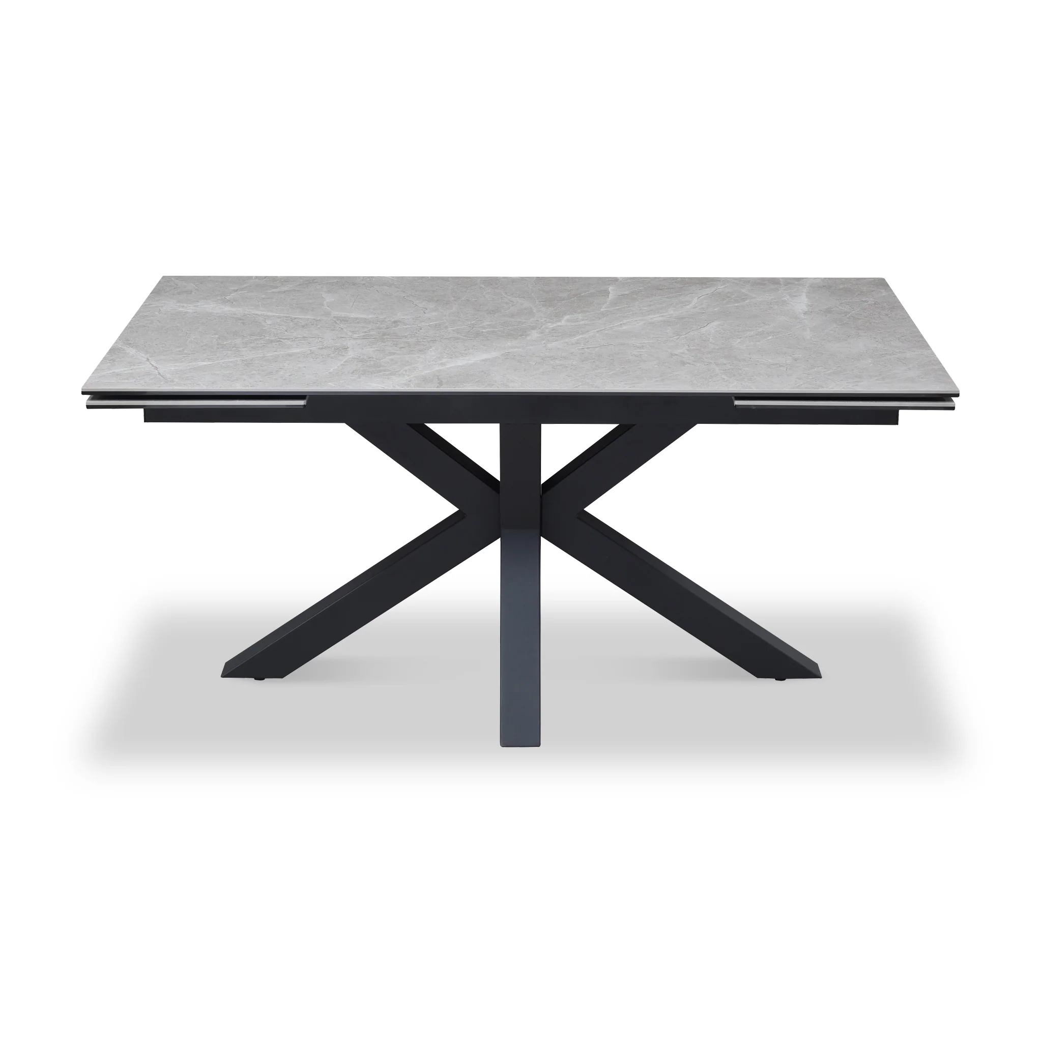 Mussi Grey 160-240cm Extending Ceramic Dining Table - Image 3
