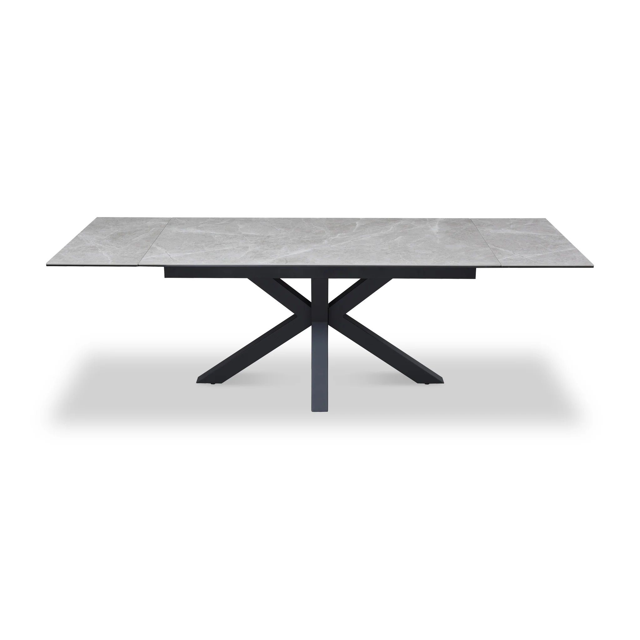 Mussi Grey 160-240cm Extending Ceramic Dining Table - Image 4