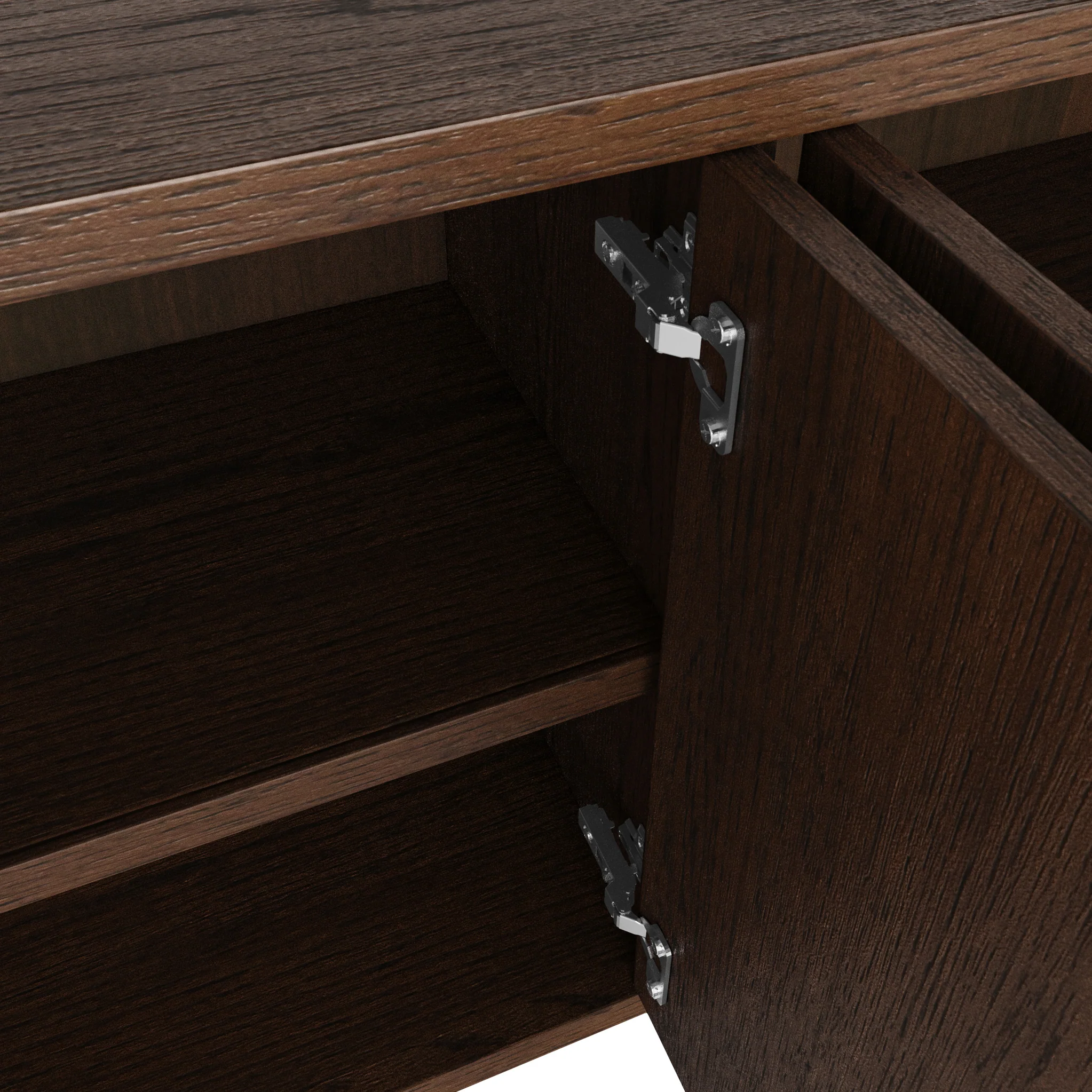 Mylor Oak 2 Door Sideboard - Image 10