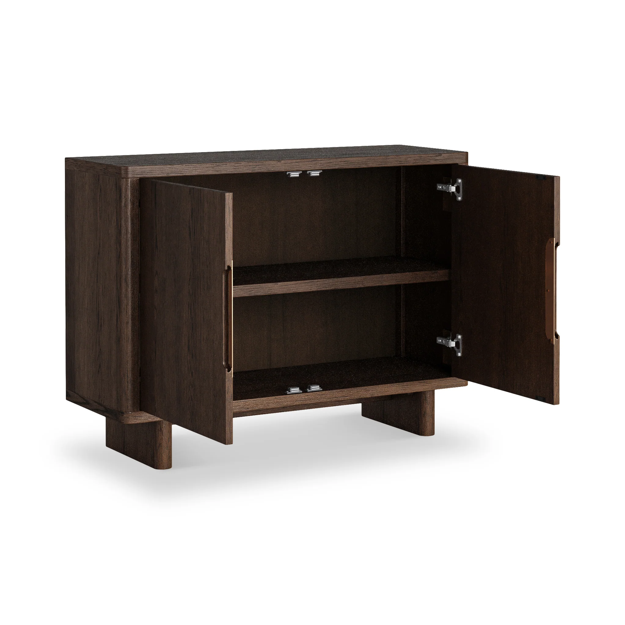 Mylor Oak 2 Door Sideboard - Image 4