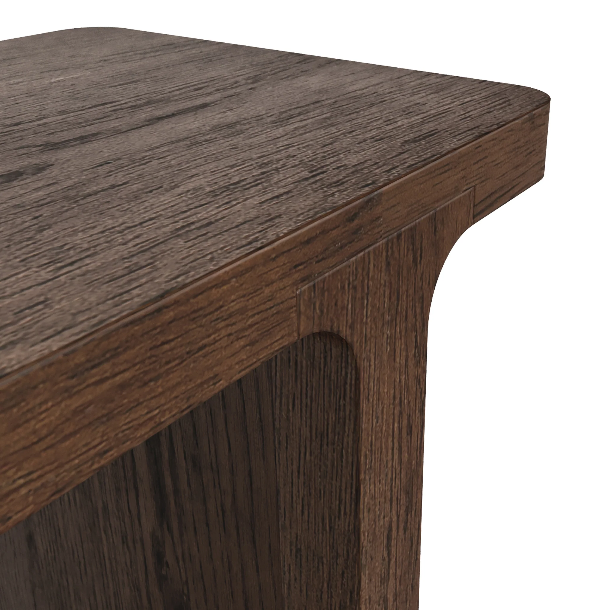 Mylor Oak Console Table - Image 6
