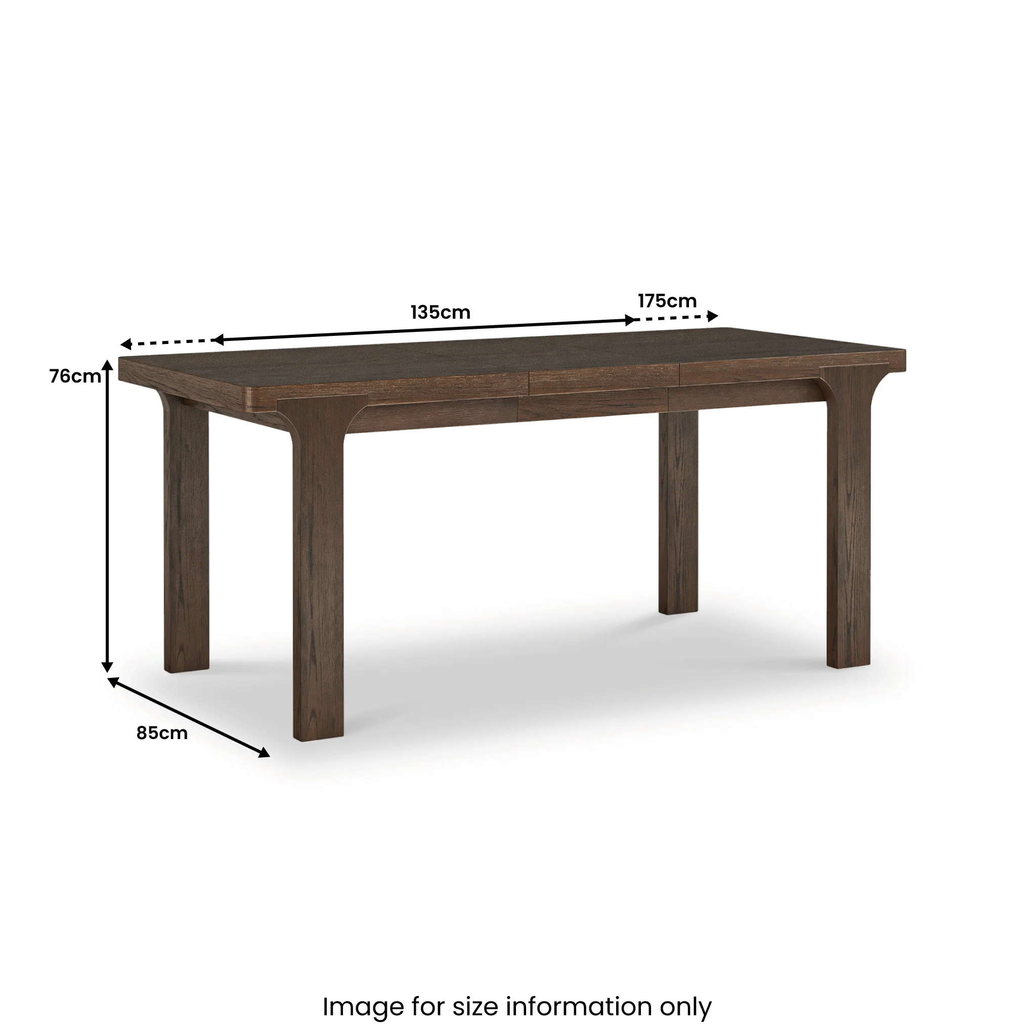 Mylor Oak Extending Dining Table - Image 6